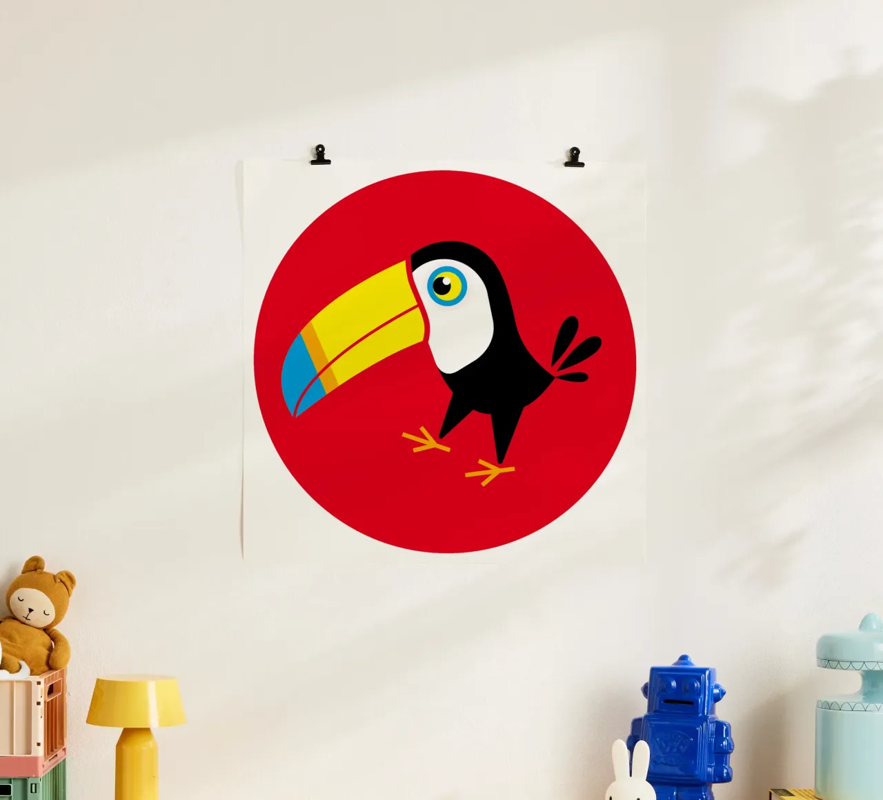 Tukan poster da Looks n Brains