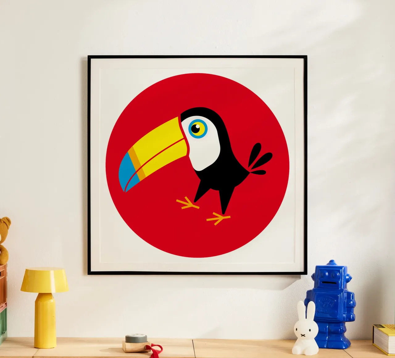 Tukan poster da Looks n Brains