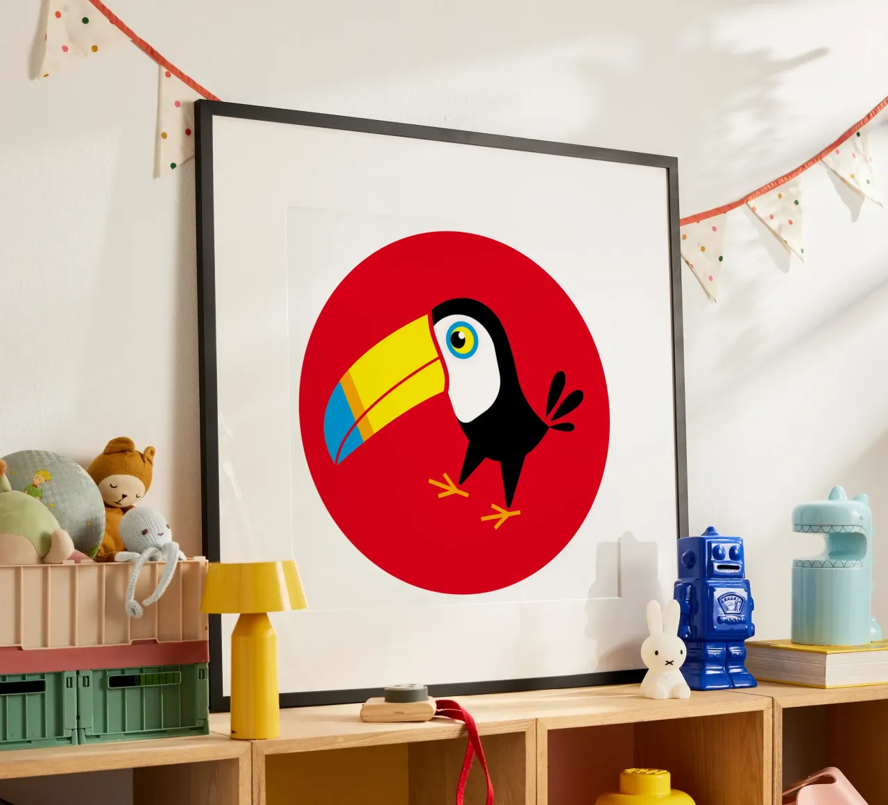 Tukan poster da Looks n Brains