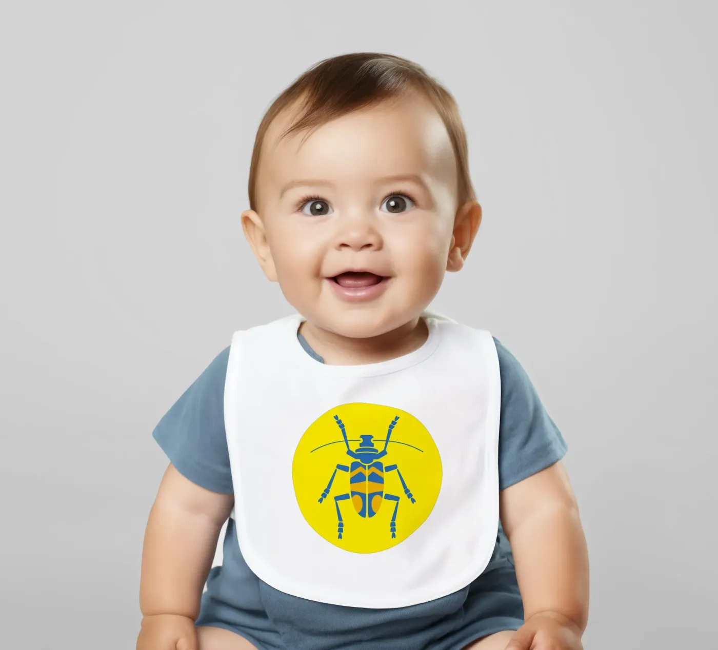 Beetle bavaglino da Looks n Brains