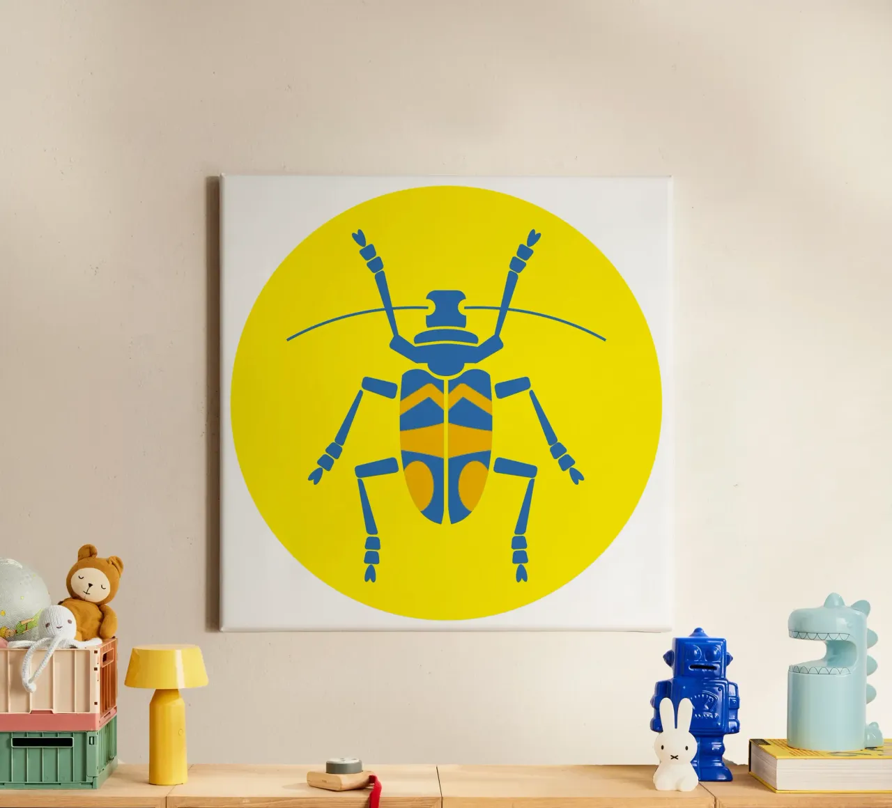 Scarafaggio tela da Looks n Brains