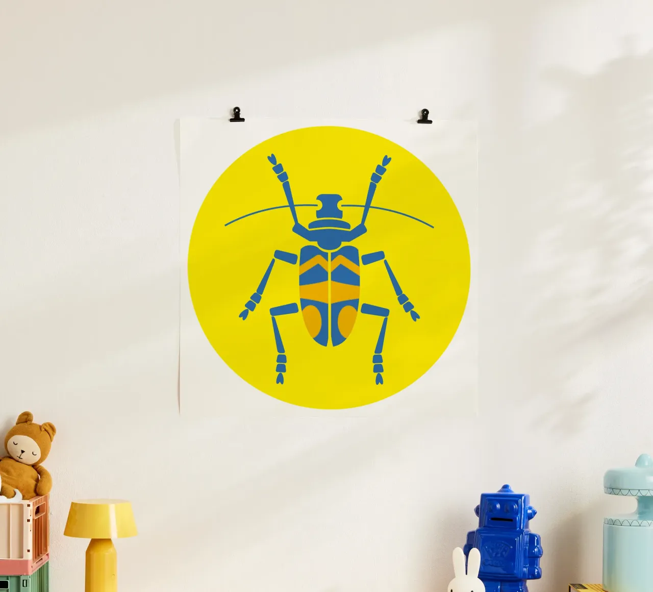 Beetle poster by Looks n Brains