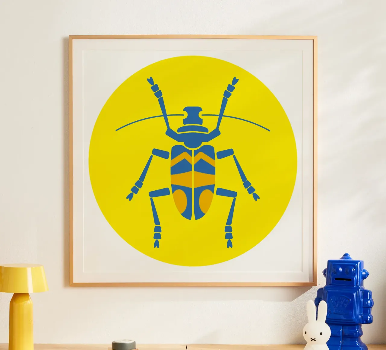 Beetle poster by Looks n Brains