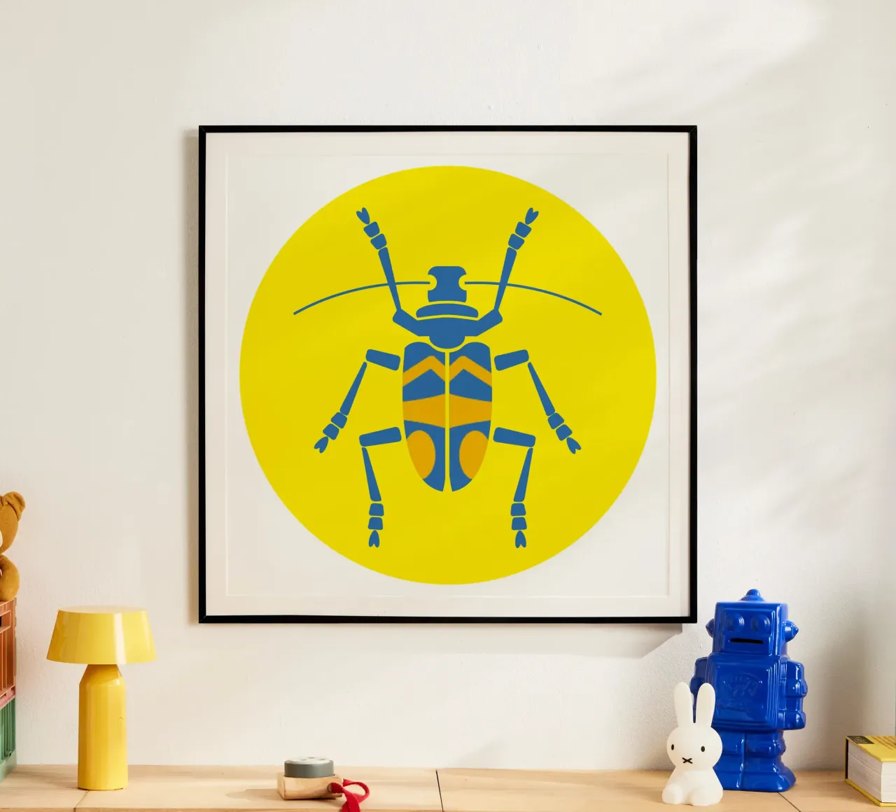 Beetle poster by Looks n Brains