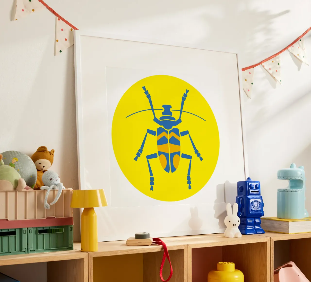 Beetle poster by Looks n Brains