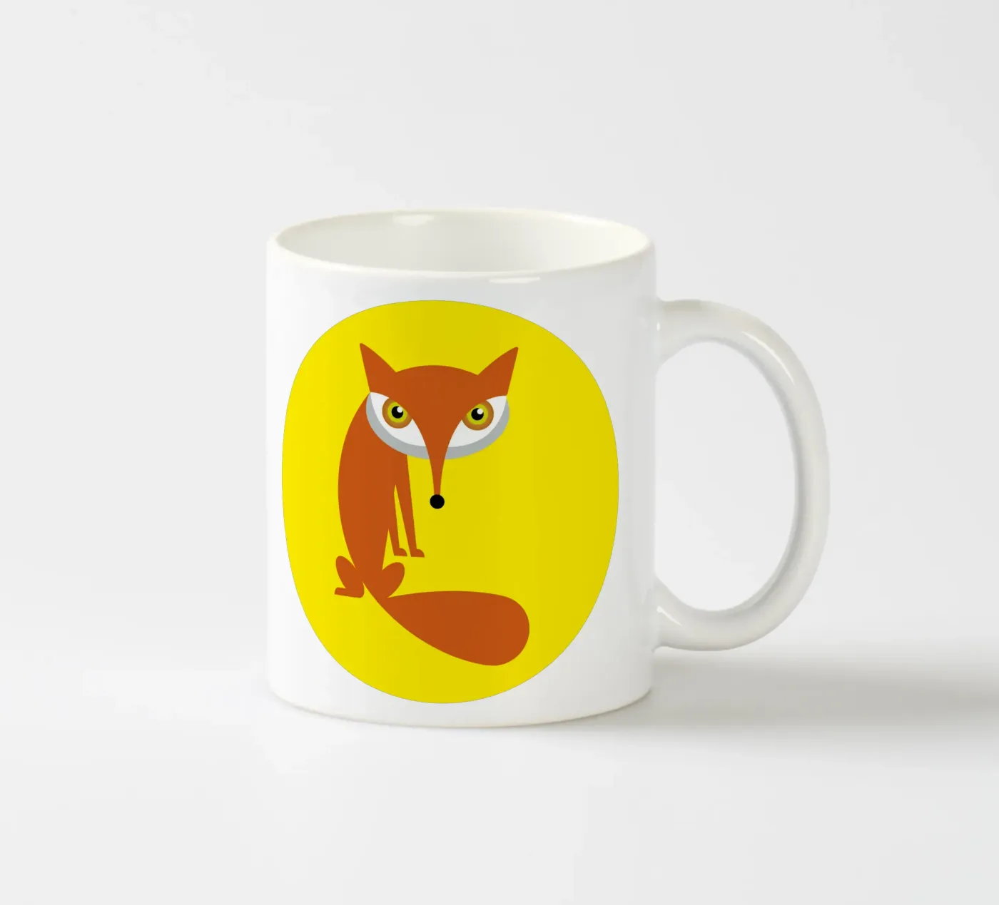 Fox Keramik Tasse von Looks n Brains