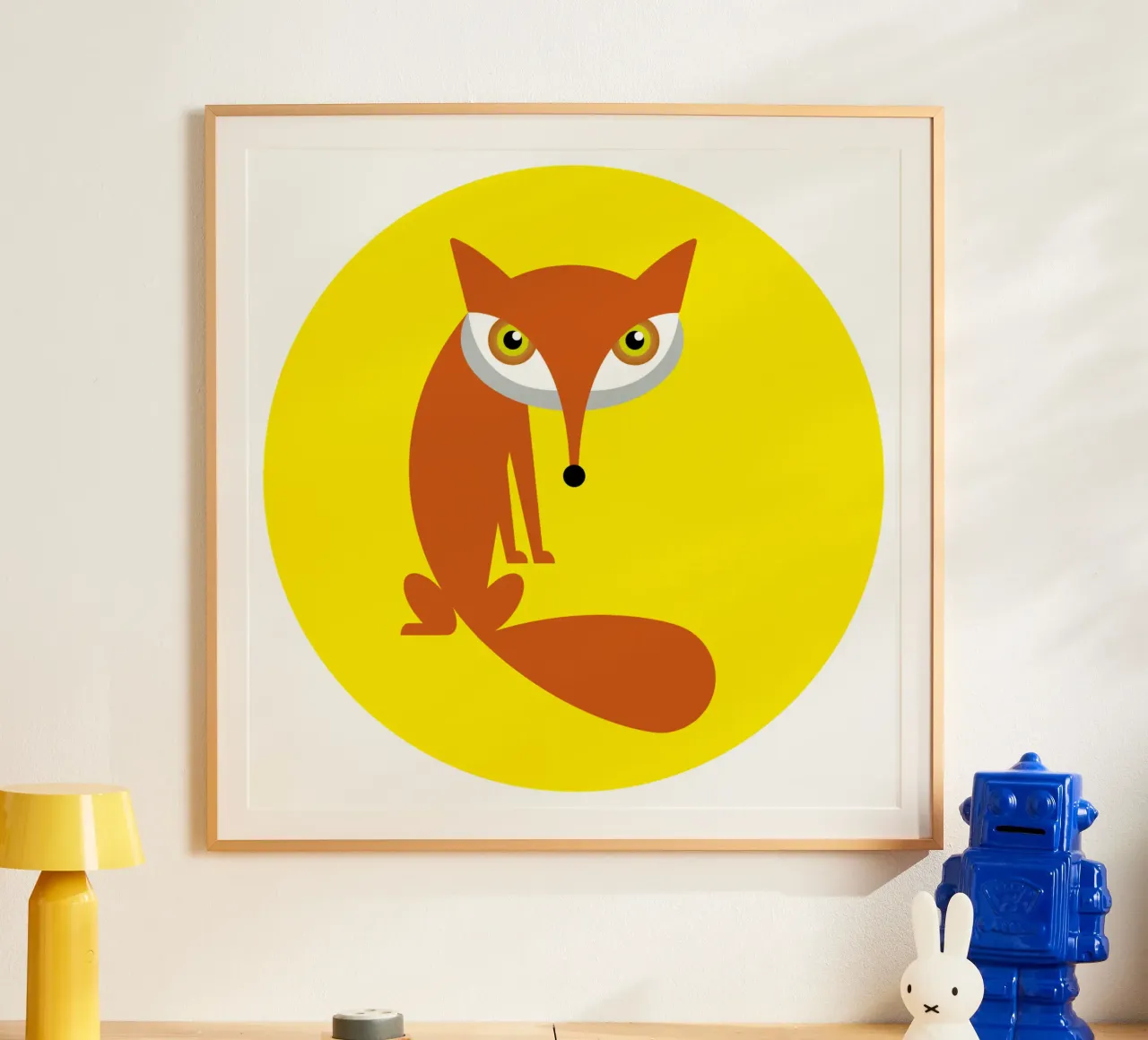 Fox poster by Looks n Brains