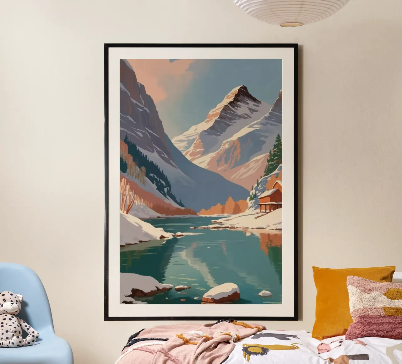 Frosty beauty at Lake Braies | Werk 2 poster by AlbertKlee