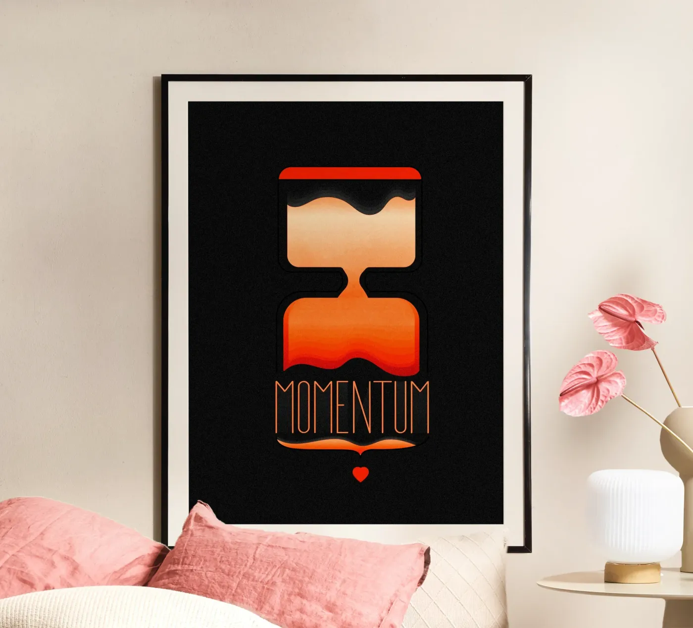 Dynamik Poster von Keva Epale Studio