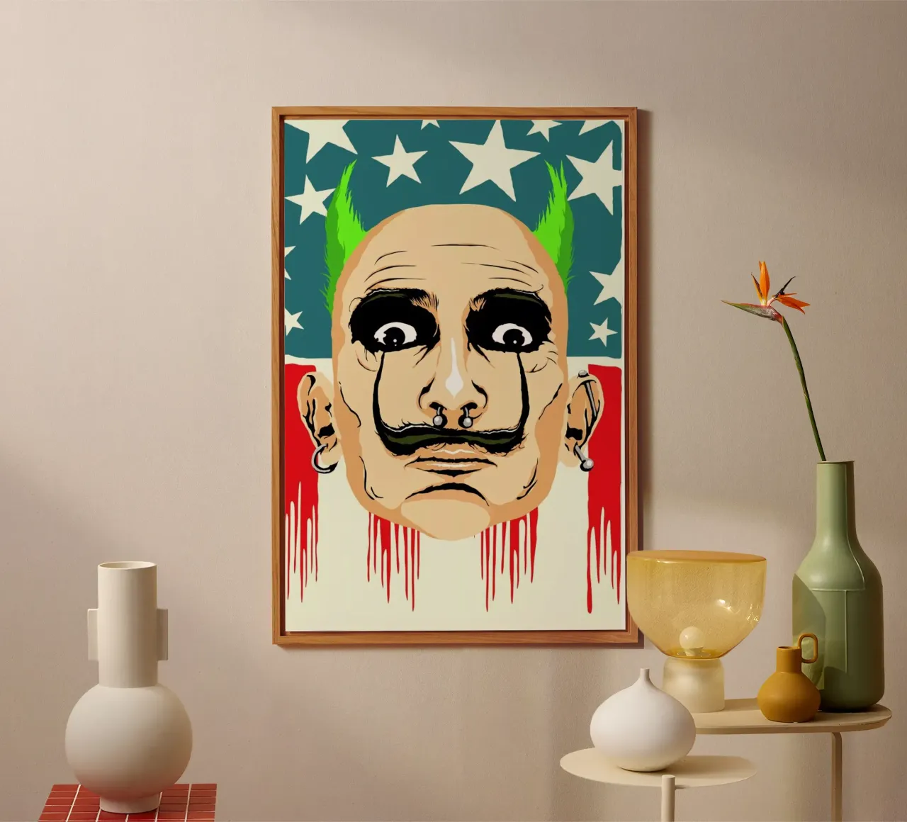 Smack My Dali Up alluminio dibond da Butcher Billy
