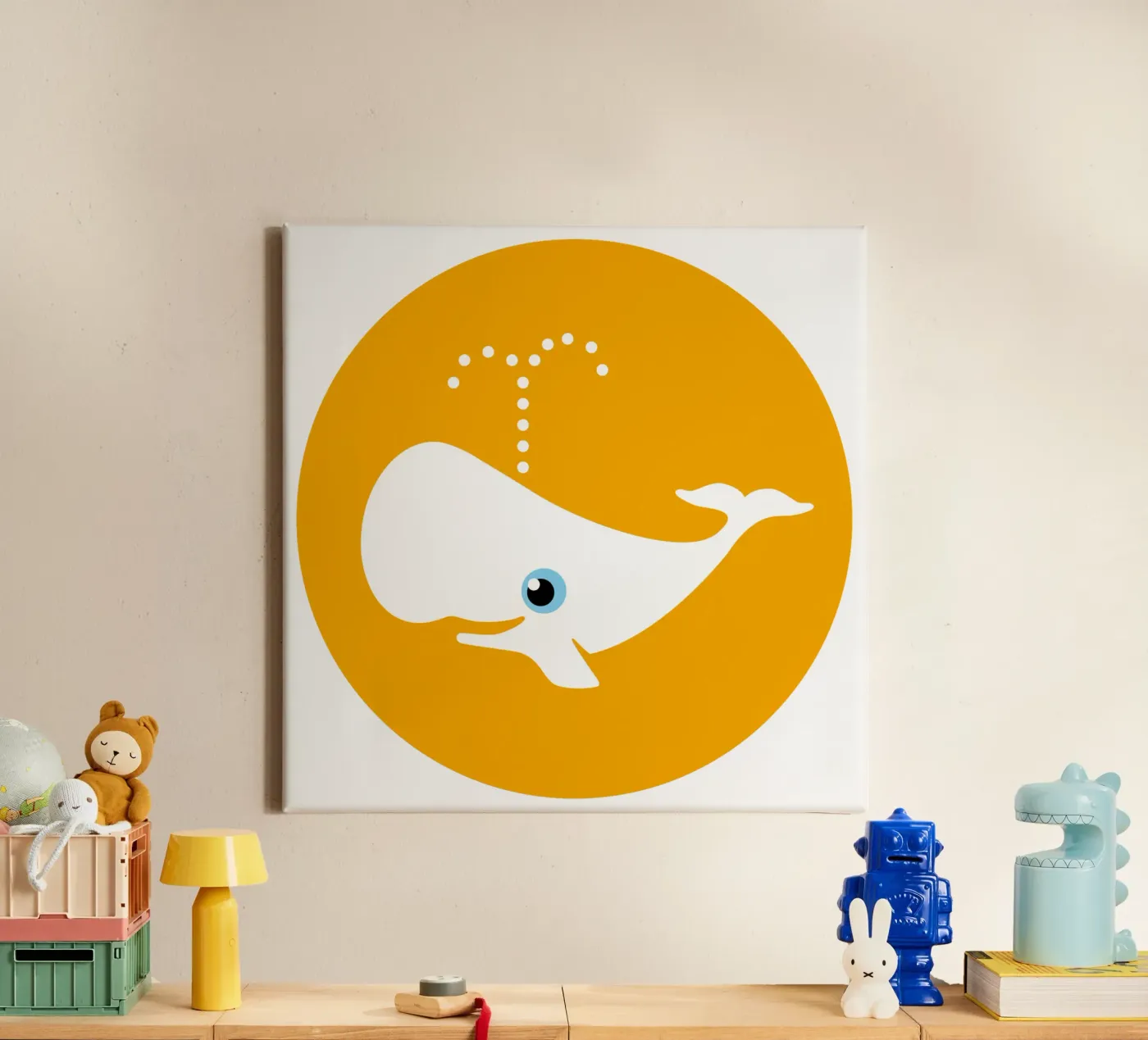 Wal canvas by Looks n Brains