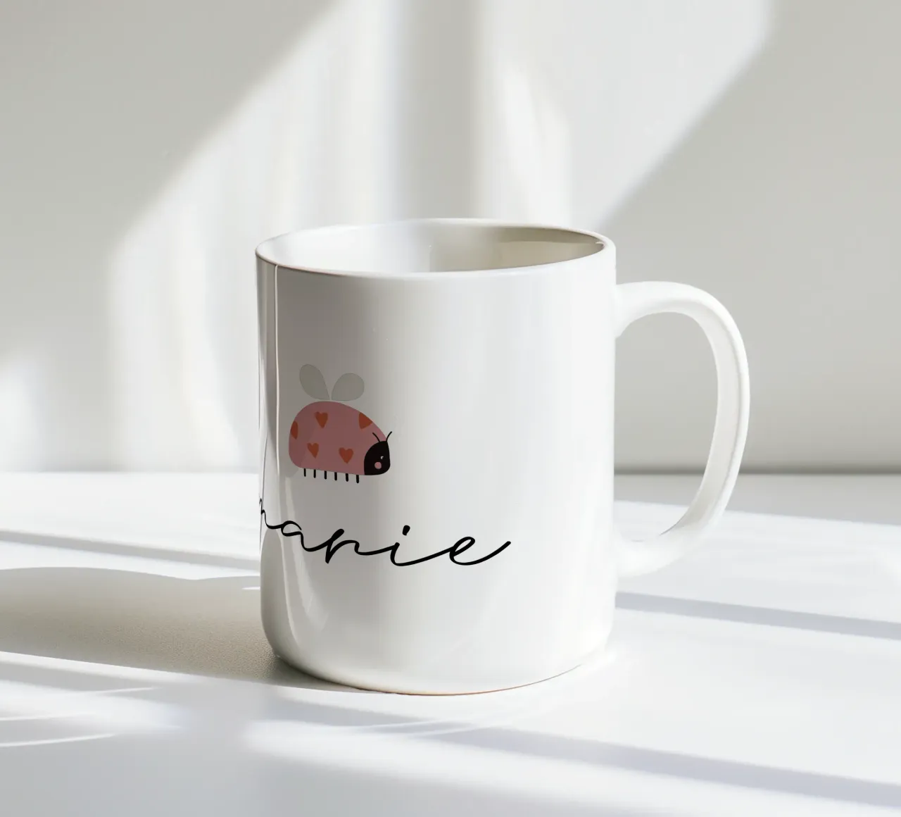 Coccinella tazza in ceramica da we line studio - design