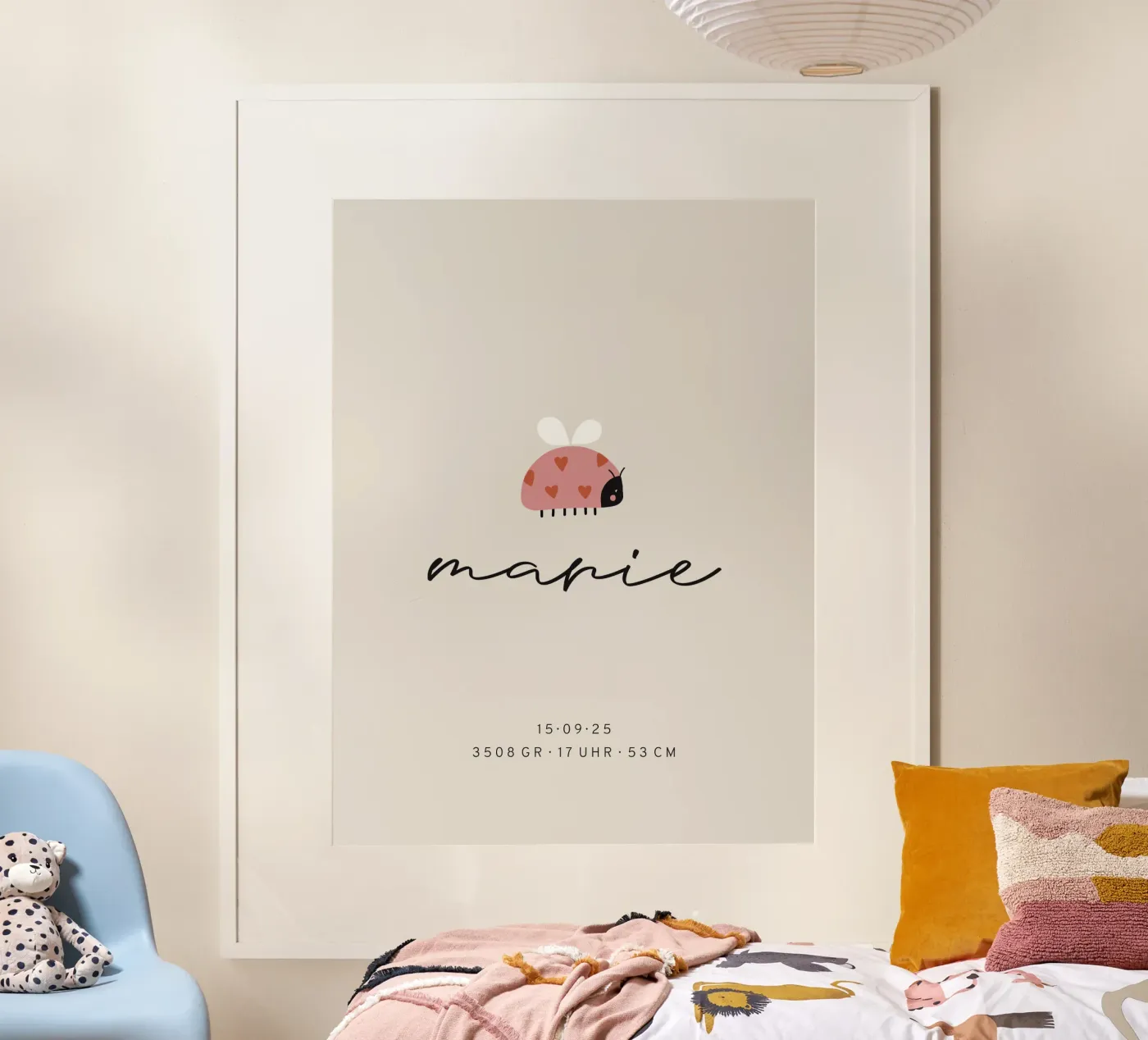 Marienkäfer Poster von we line studio - design
