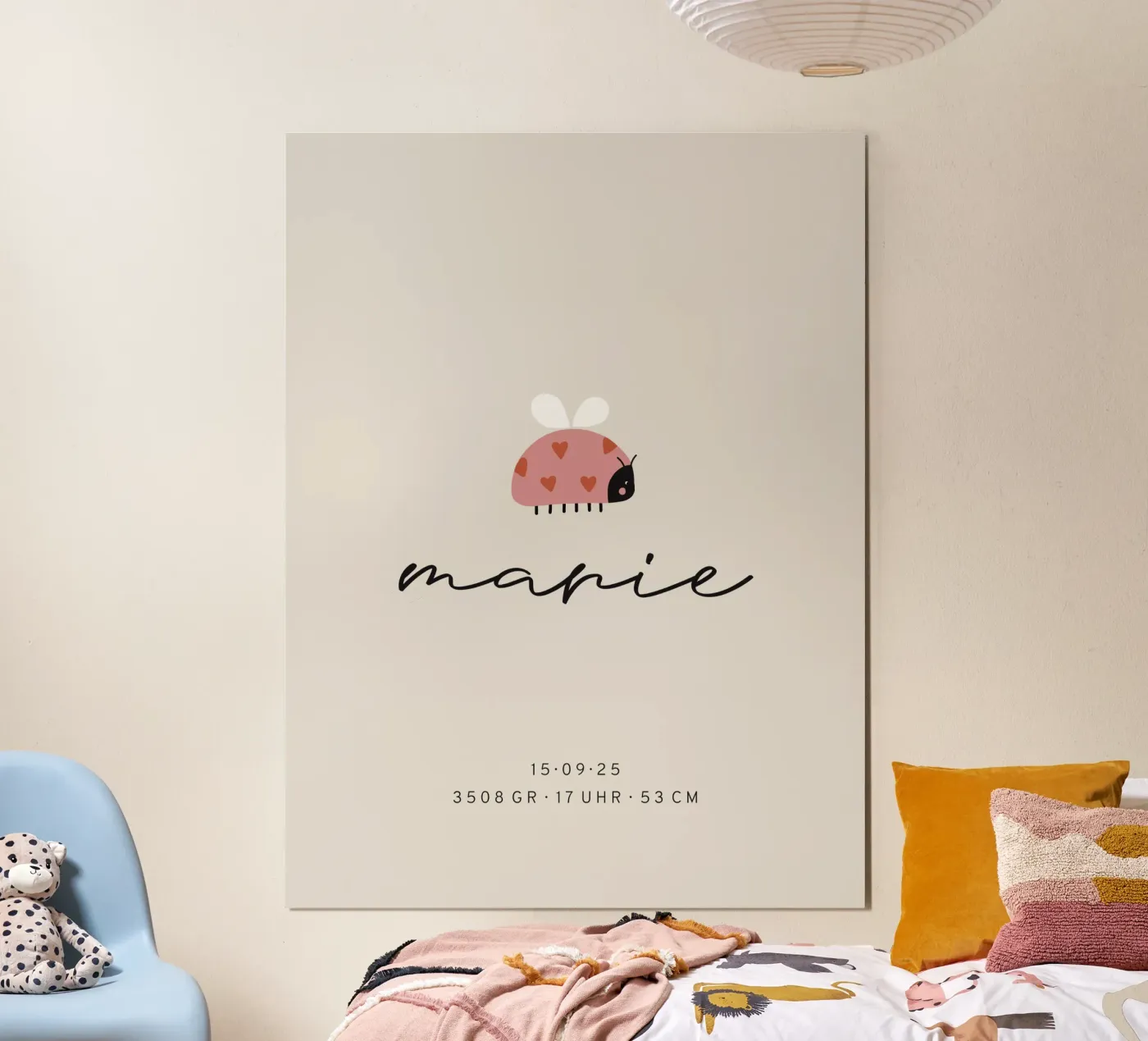 Coccinella poster da we line studio - design