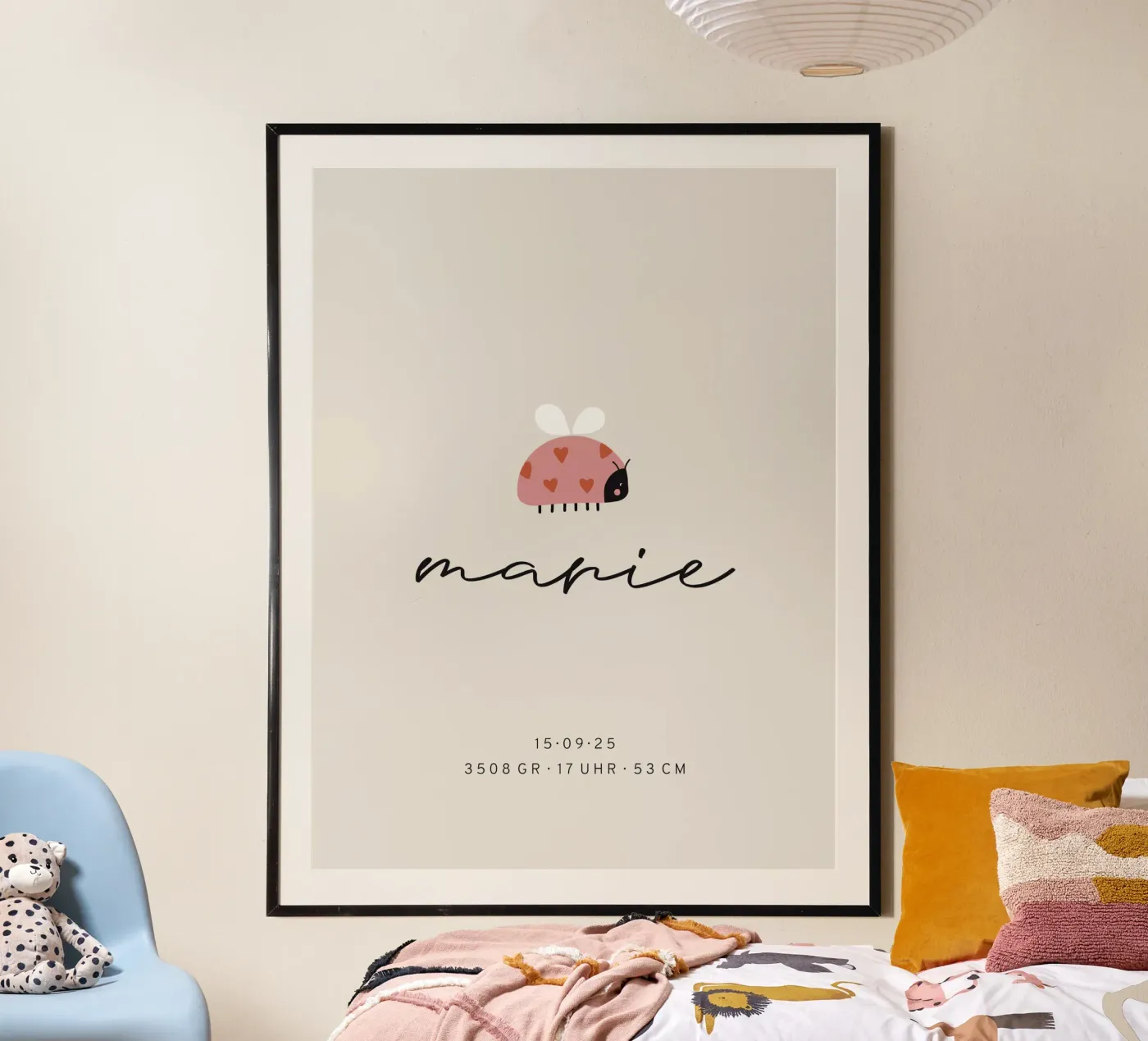 Coccinella poster da we line studio - design