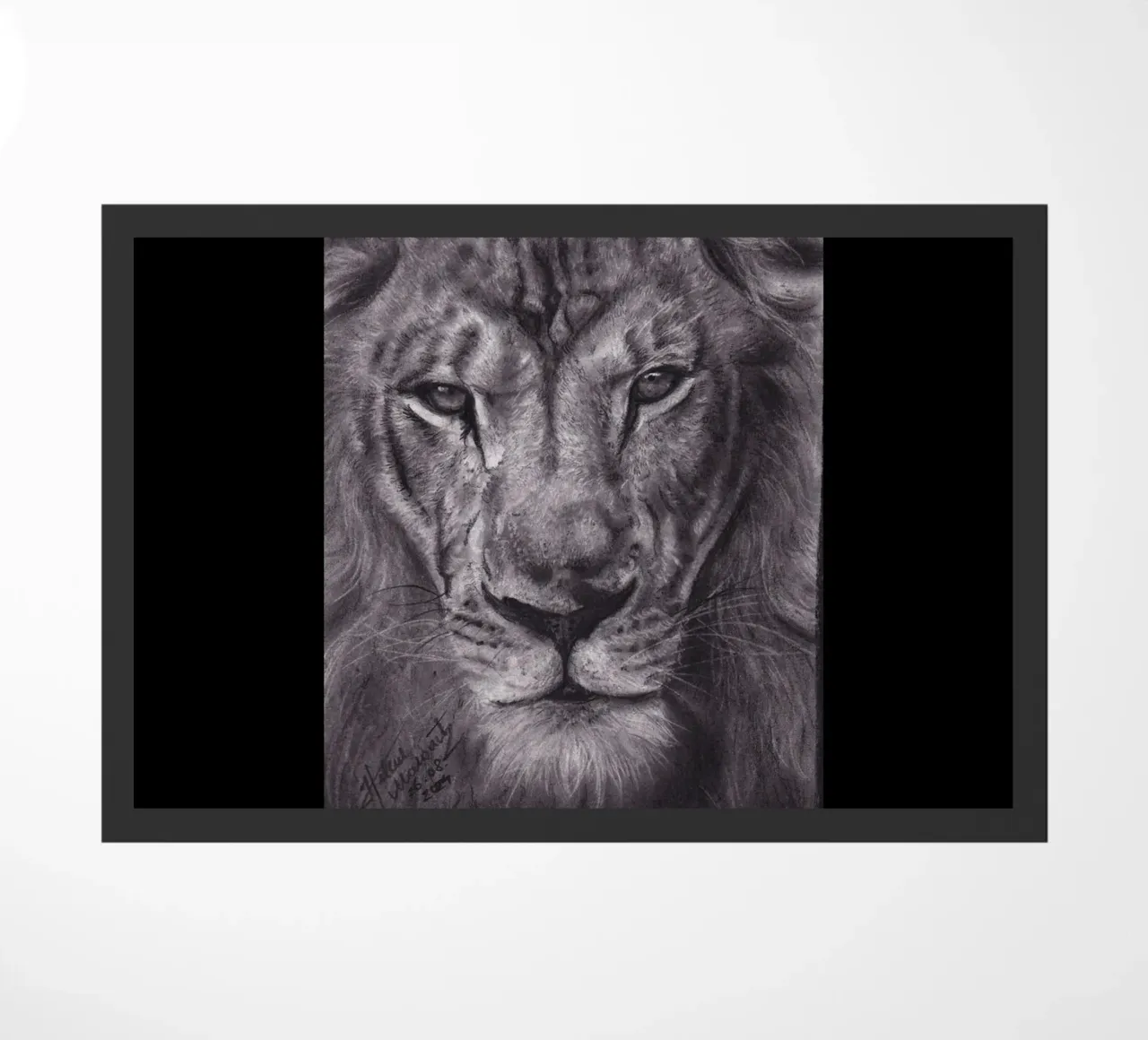 Leone zerbino da H.M. Art