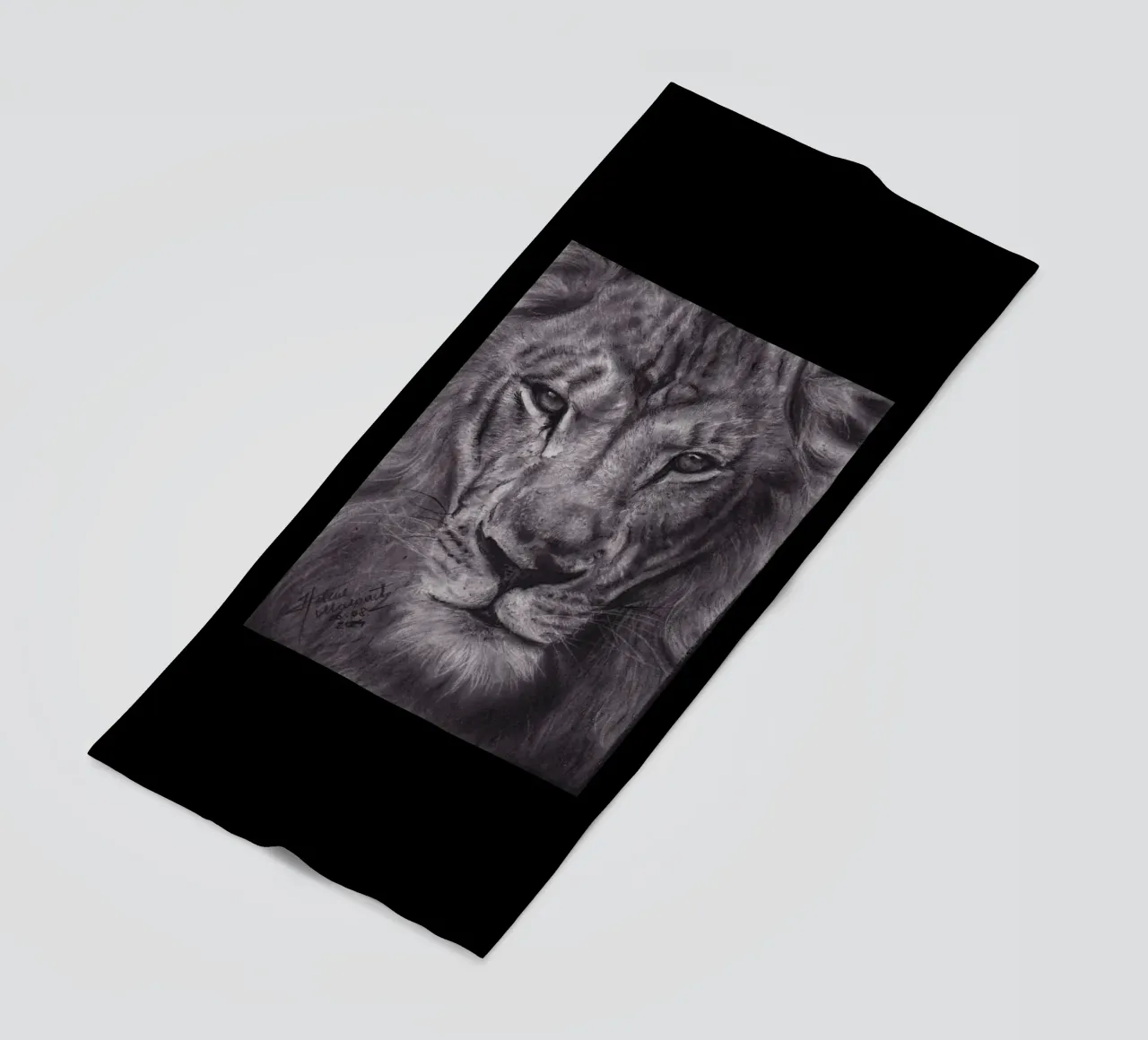 Leone telo mare da H.M. Art