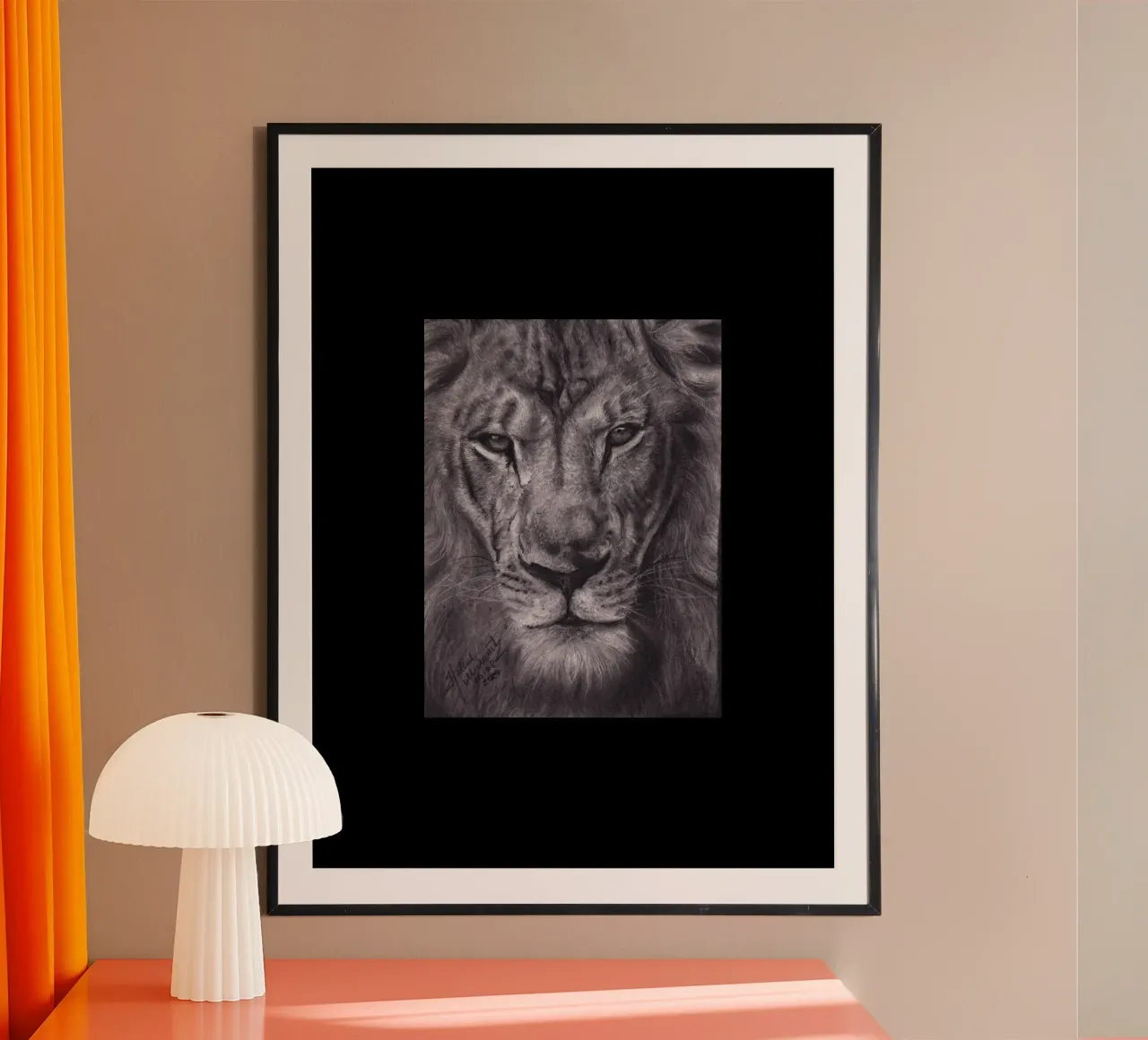 Leone poster da H.M. Art