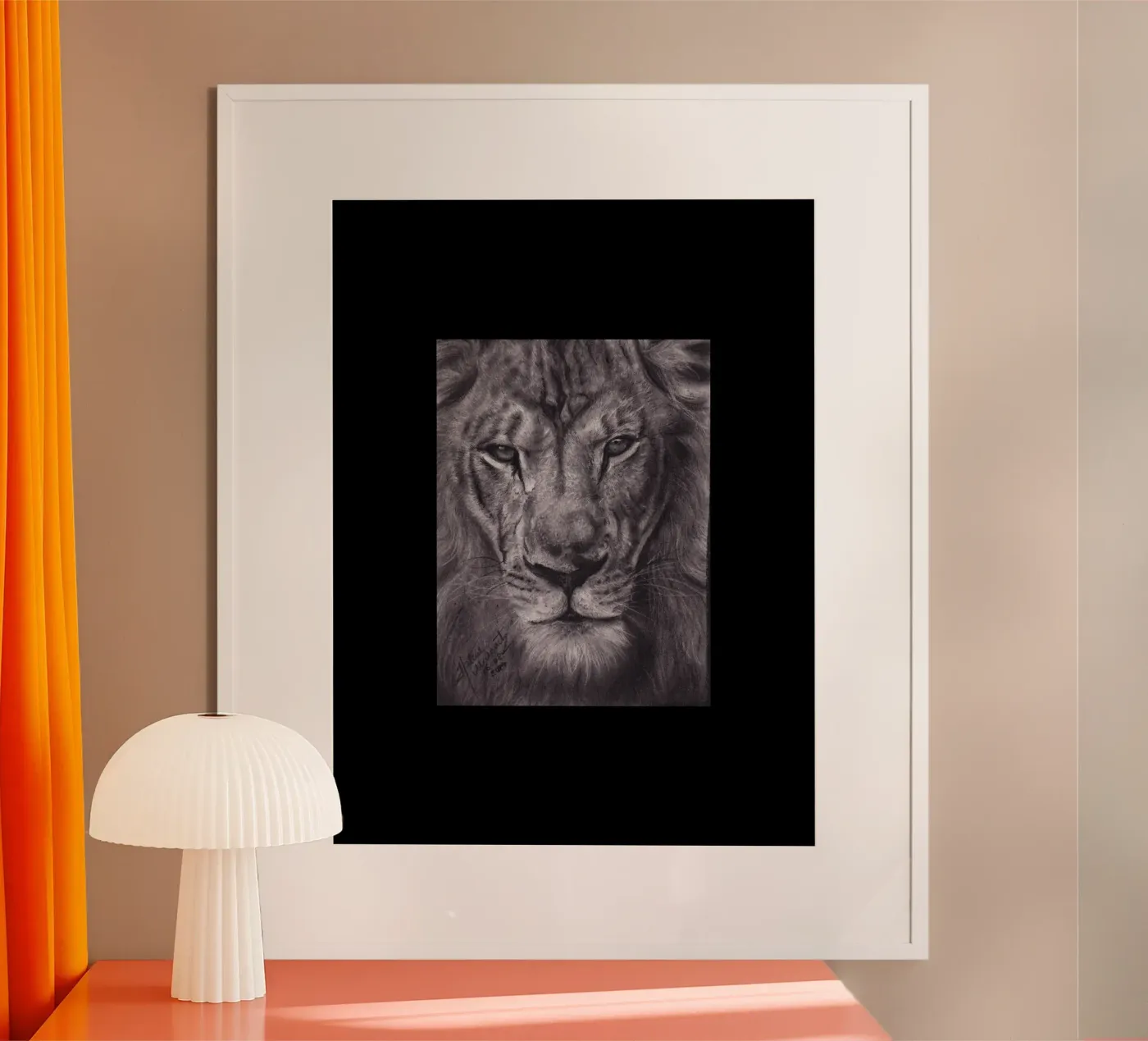 Leone poster da H.M. Art