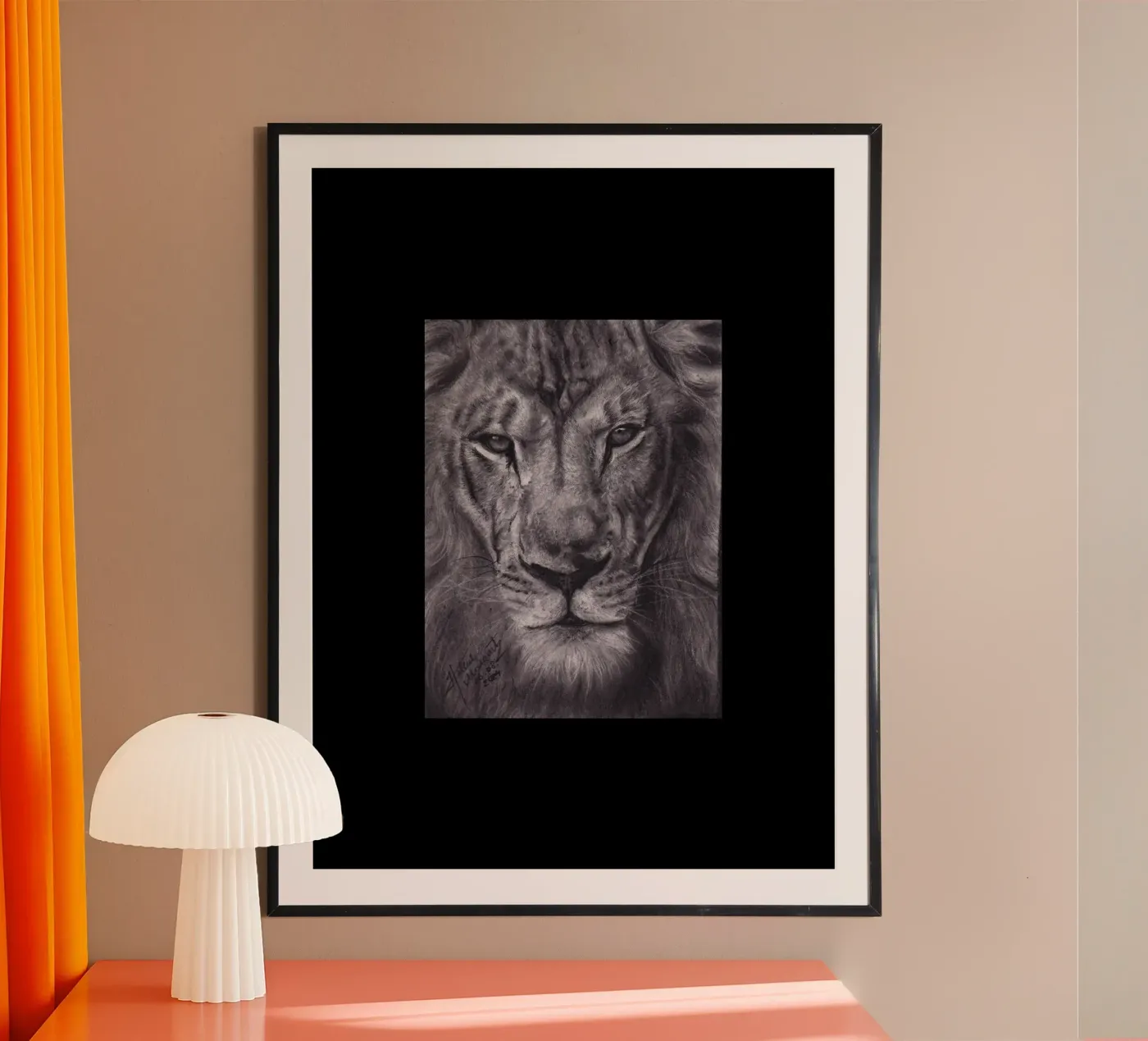 Leone poster da H.M. Art