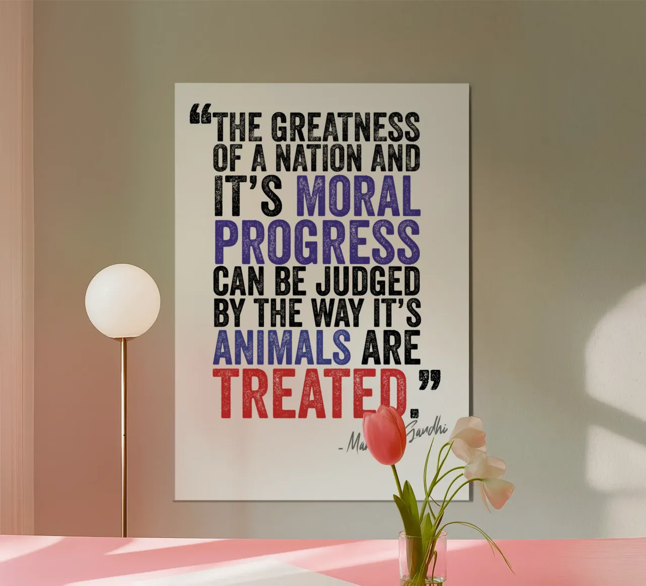 Moral poster da Art Unleashed