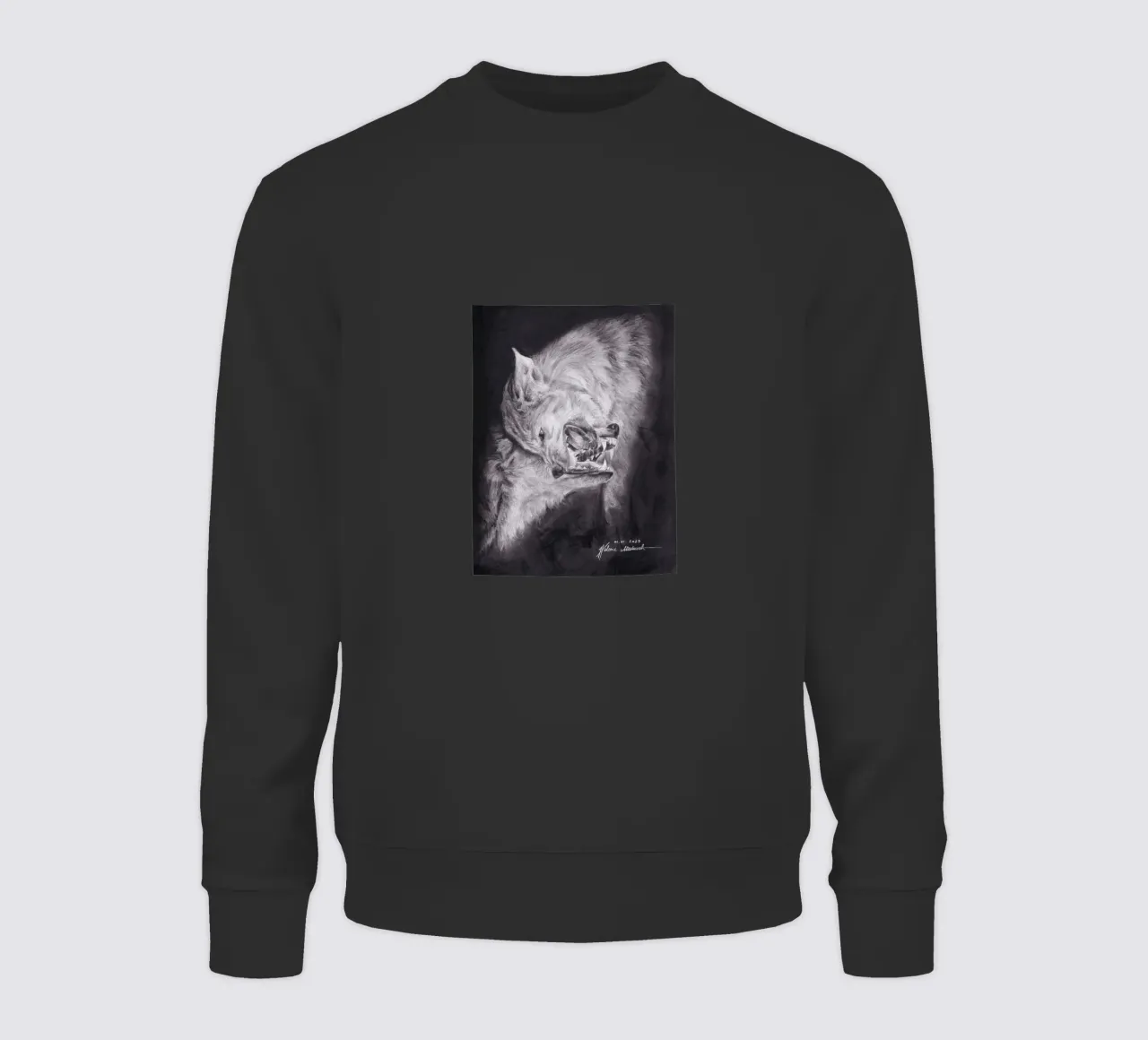 Wolf felpa da H.M. Art