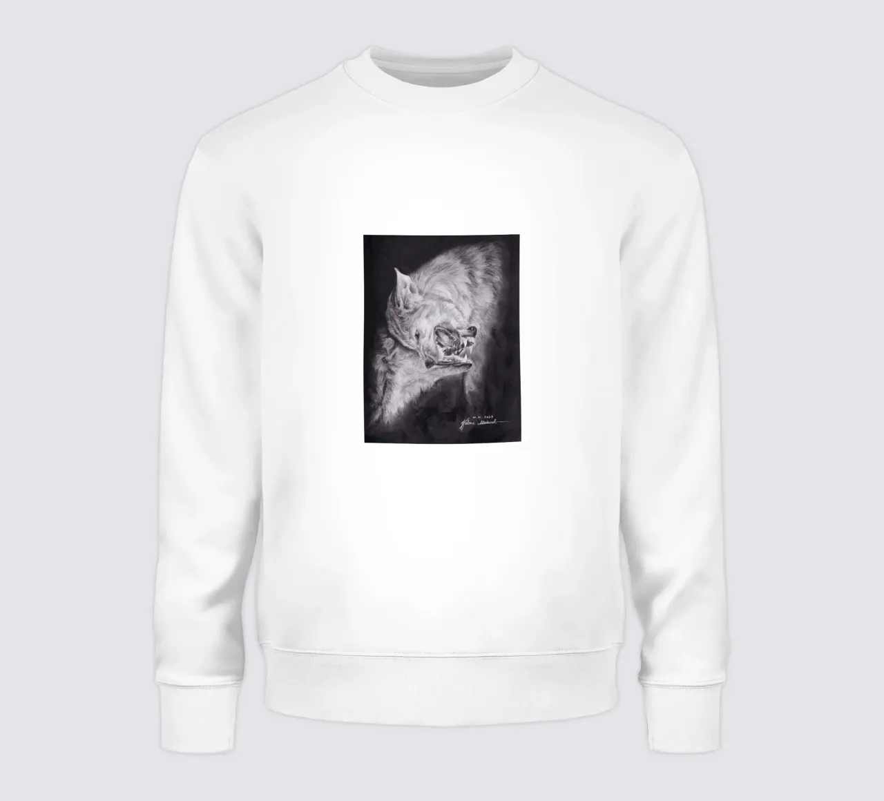 Wolf felpa da H.M. Art