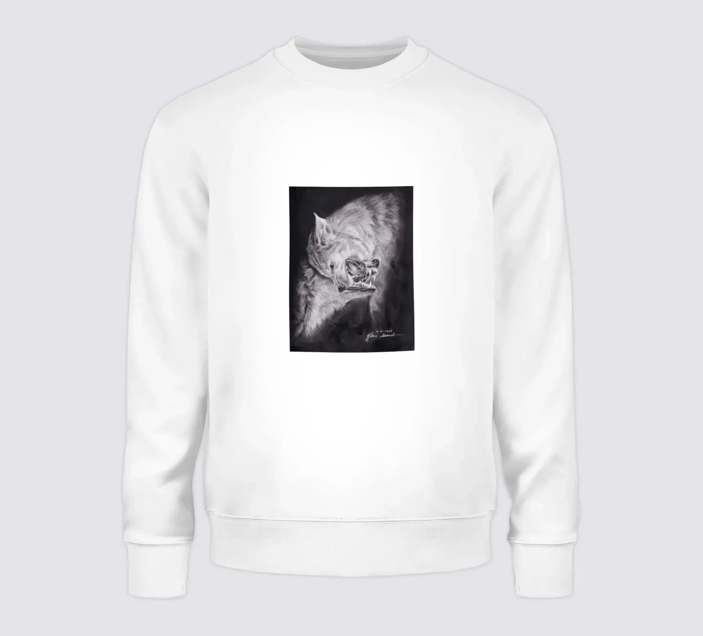 Wolf felpa da H.M. Art
