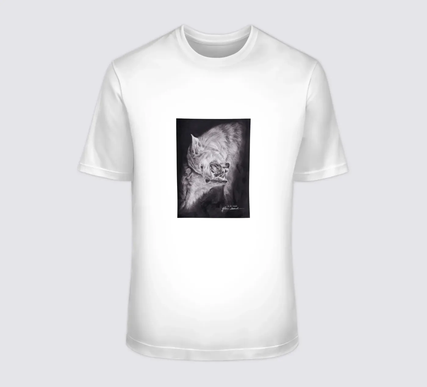 Wolf t-shirt da H.M. Art