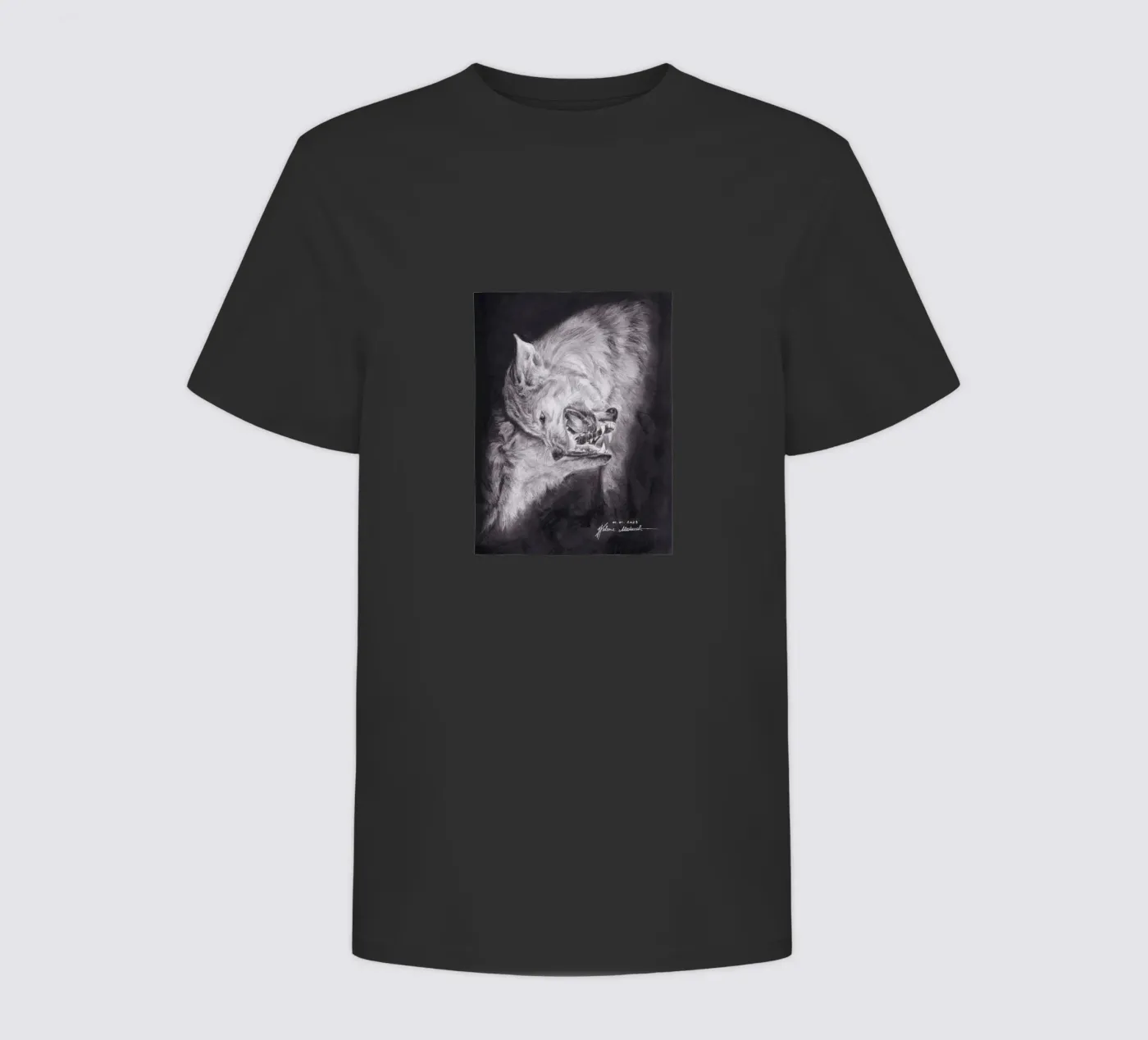 Wolf t-shirt bambini da H.M. Art