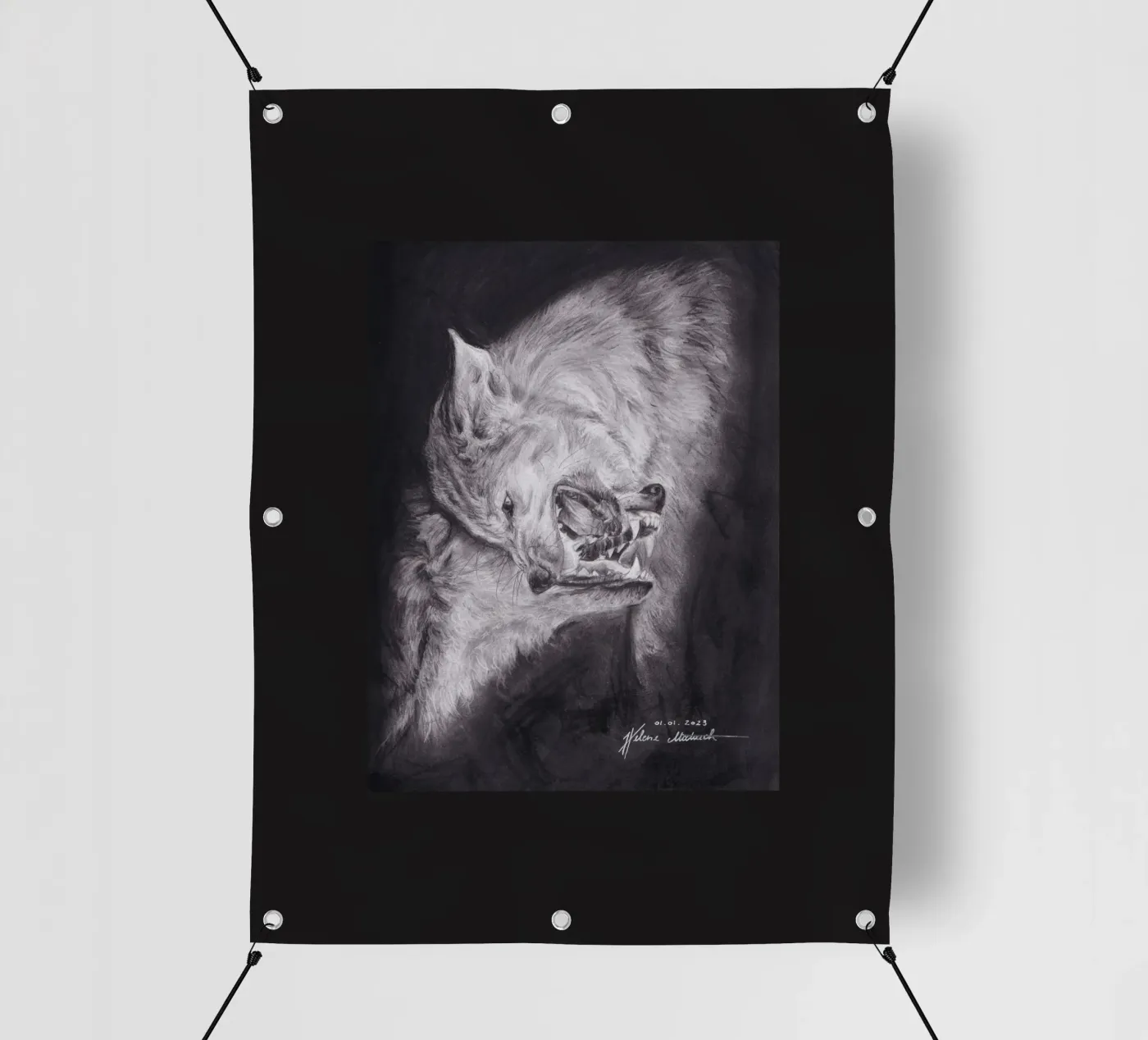 Wolf telo in pvc da H.M. Art
