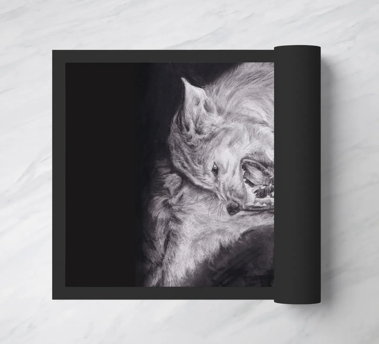 Wolf zerbino da H.M. Art