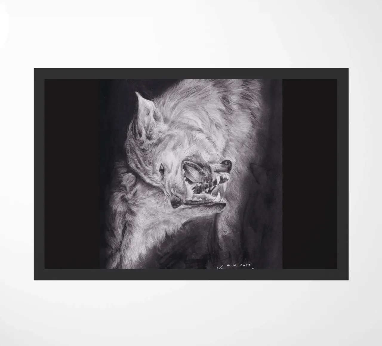 Wolf zerbino da H.M. Art