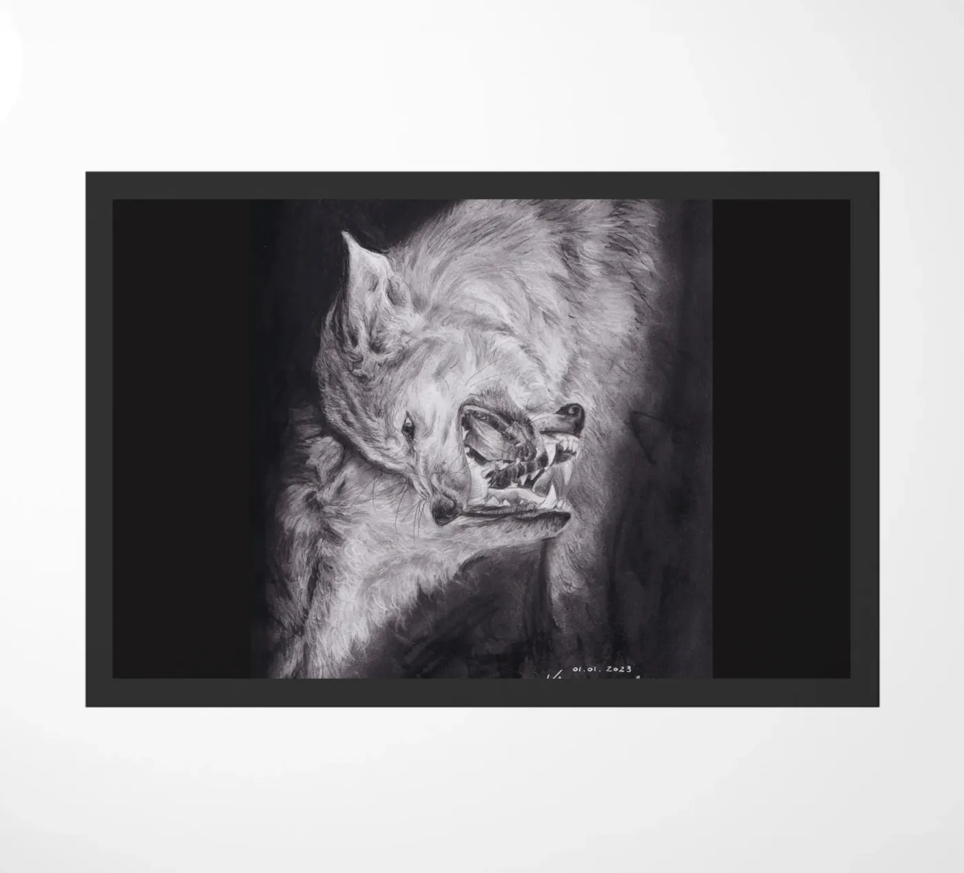 Wolf zerbino da H.M. Art