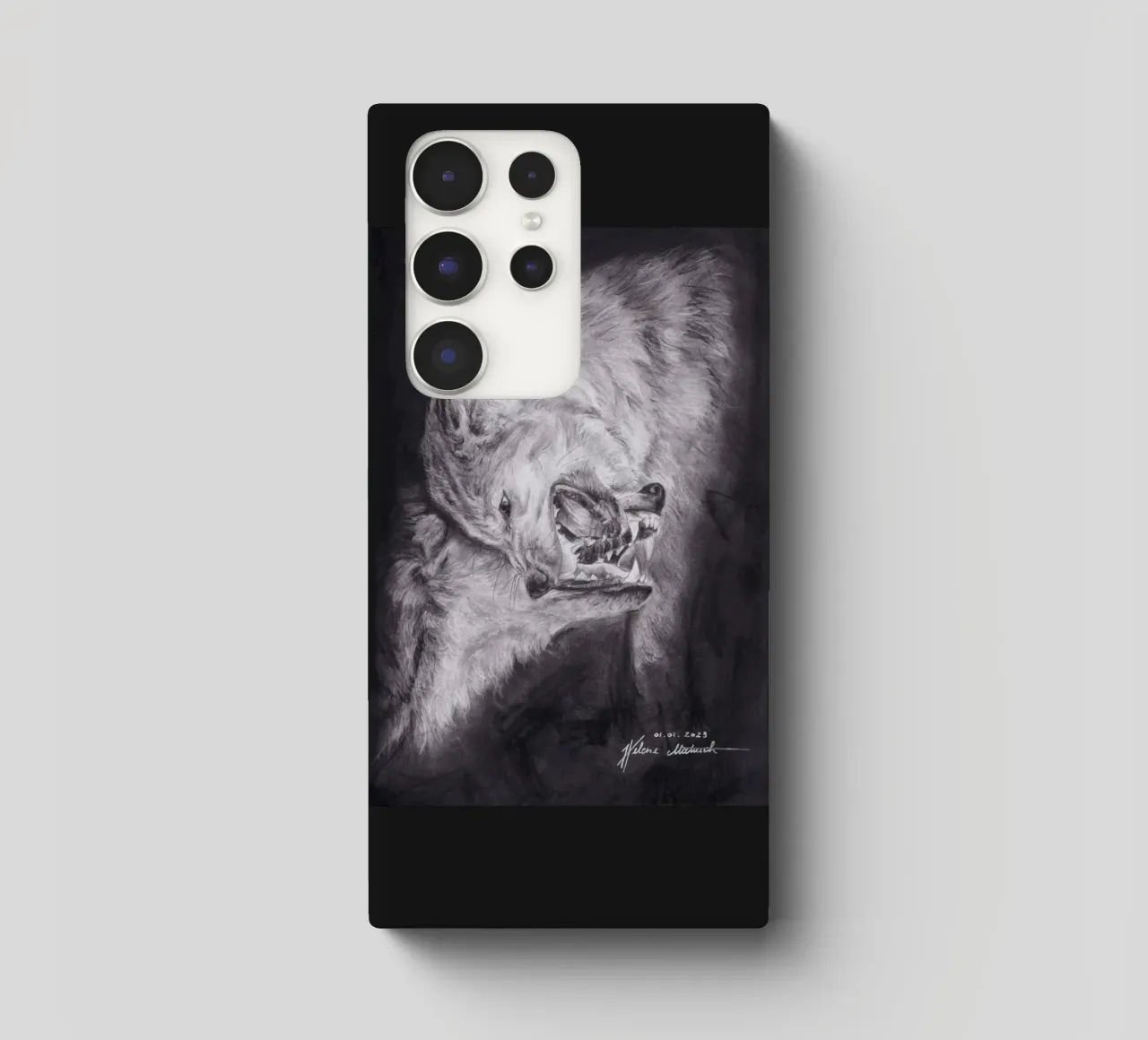 Wolf cover samsung da H.M. Art