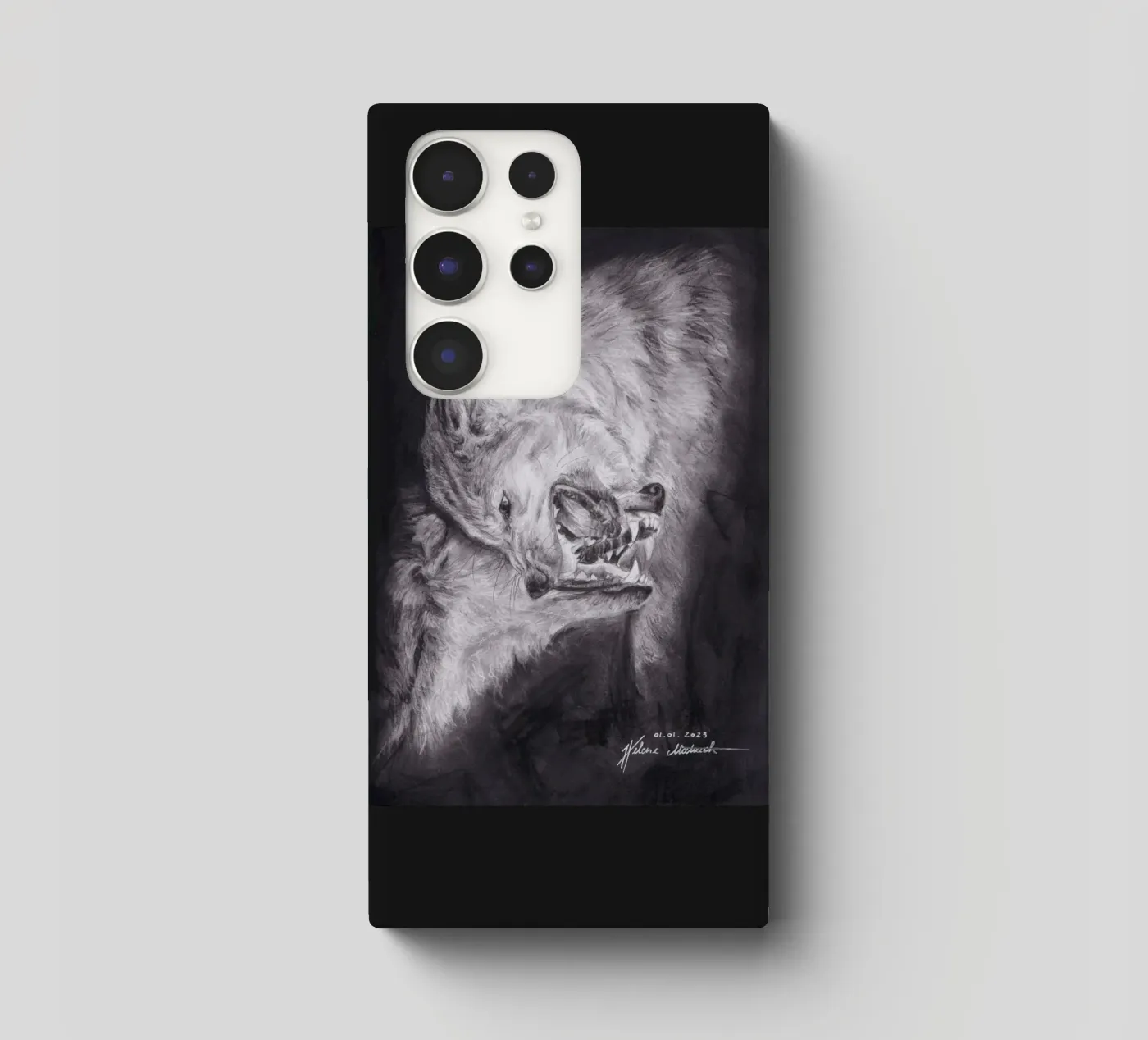Wolf cover samsung da H.M. Art