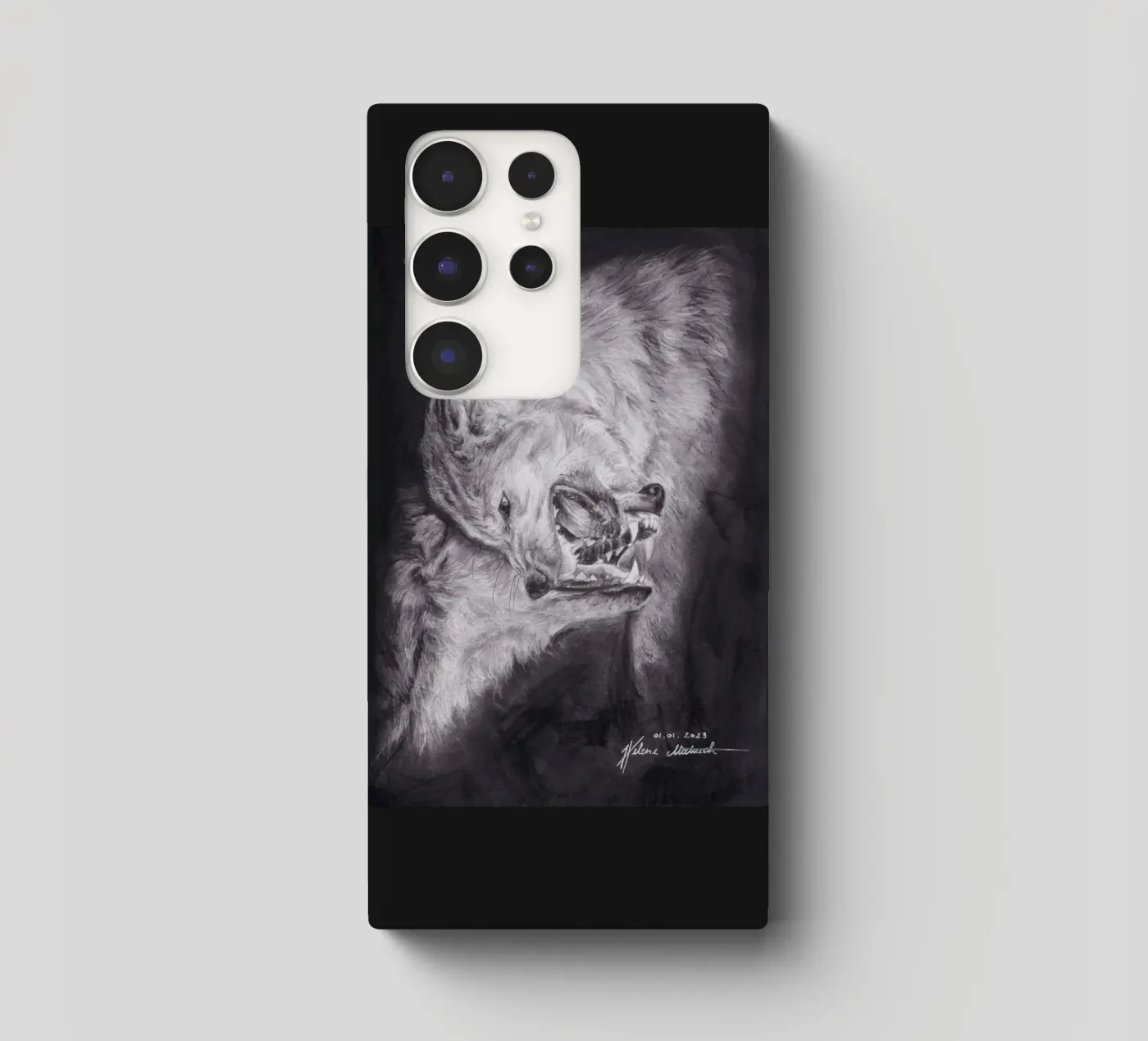 Wolf cover samsung da H.M. Art