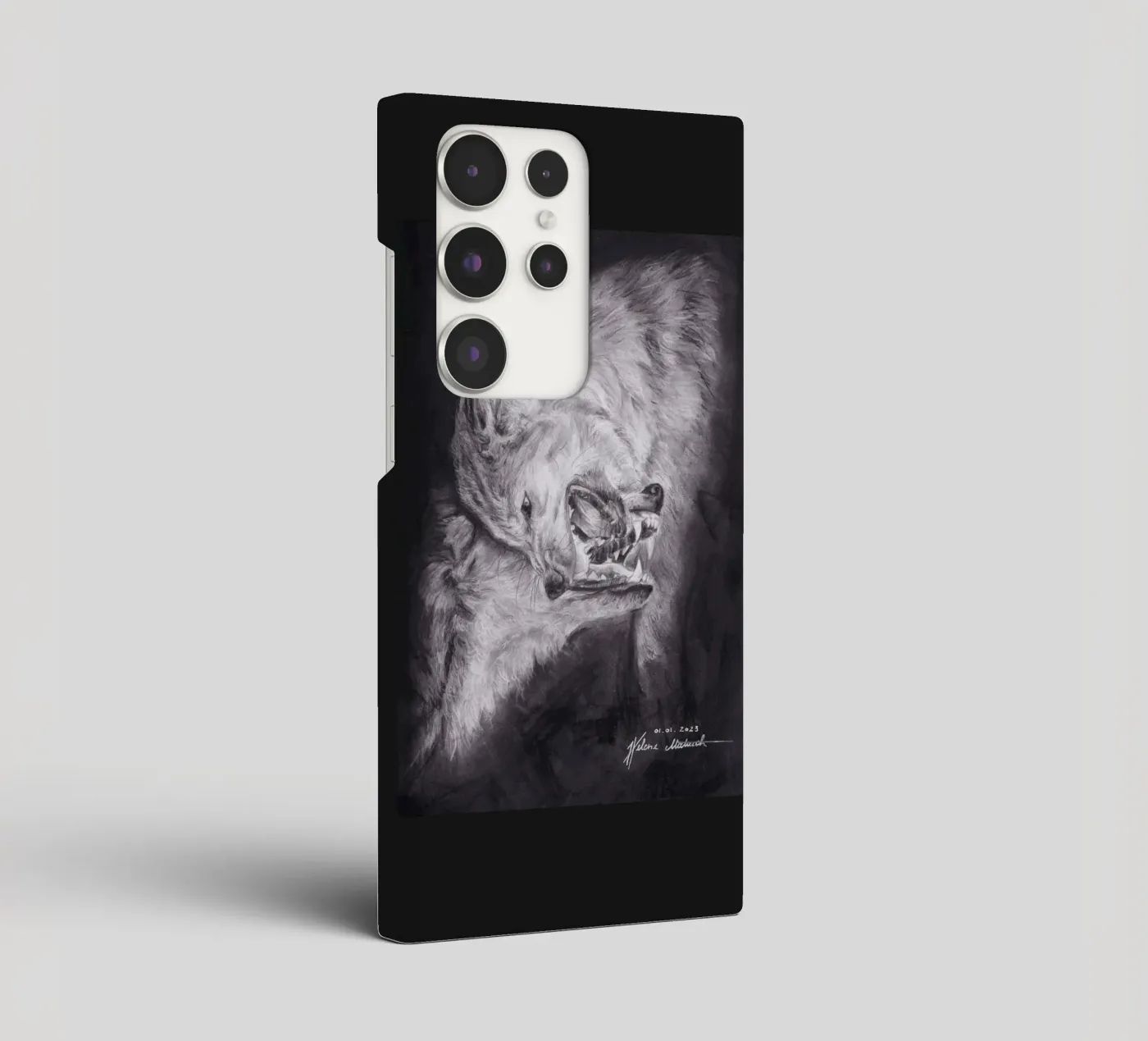 Wolf cover samsung da H.M. Art