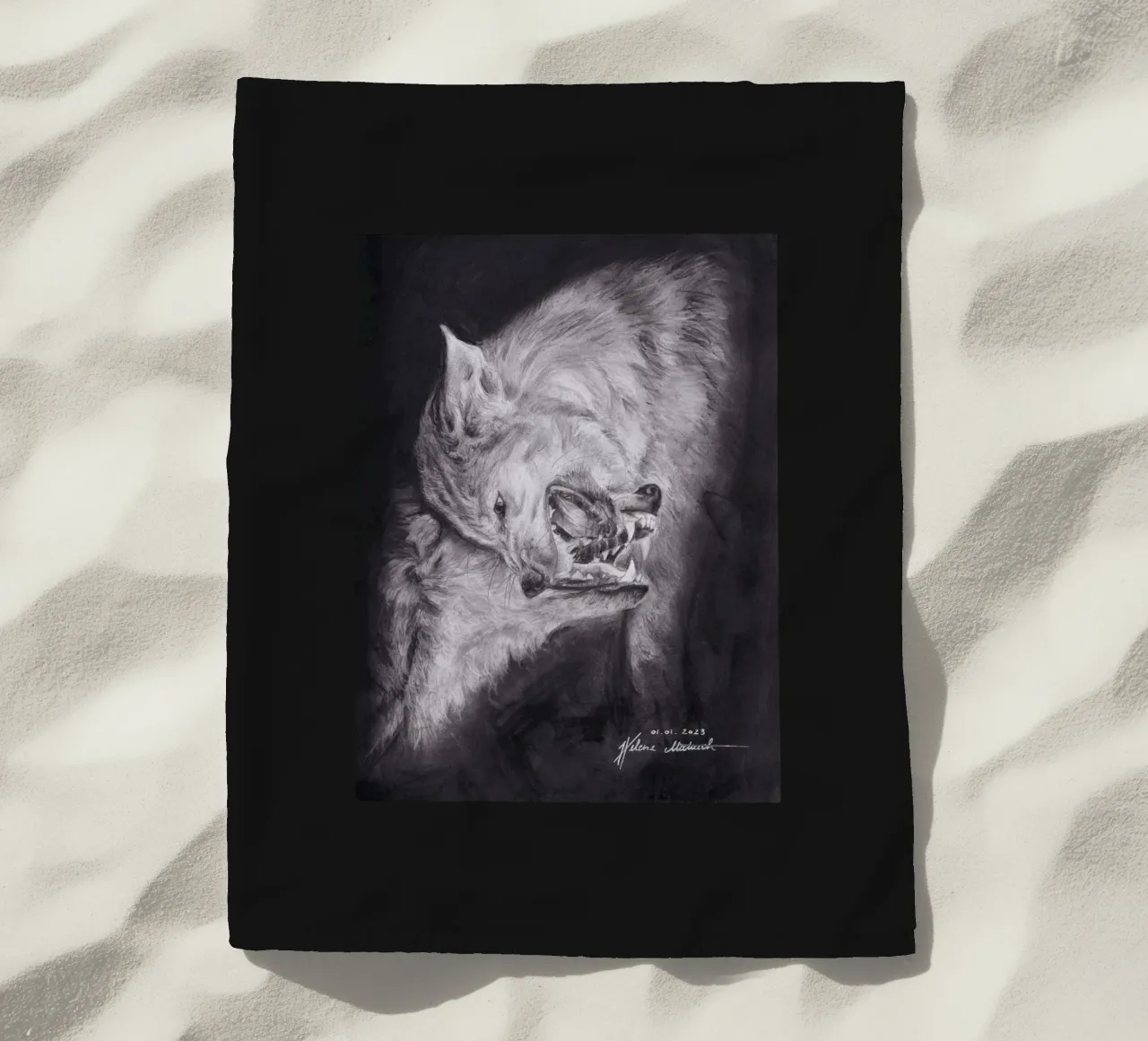 Wolf telo mare da H.M. Art