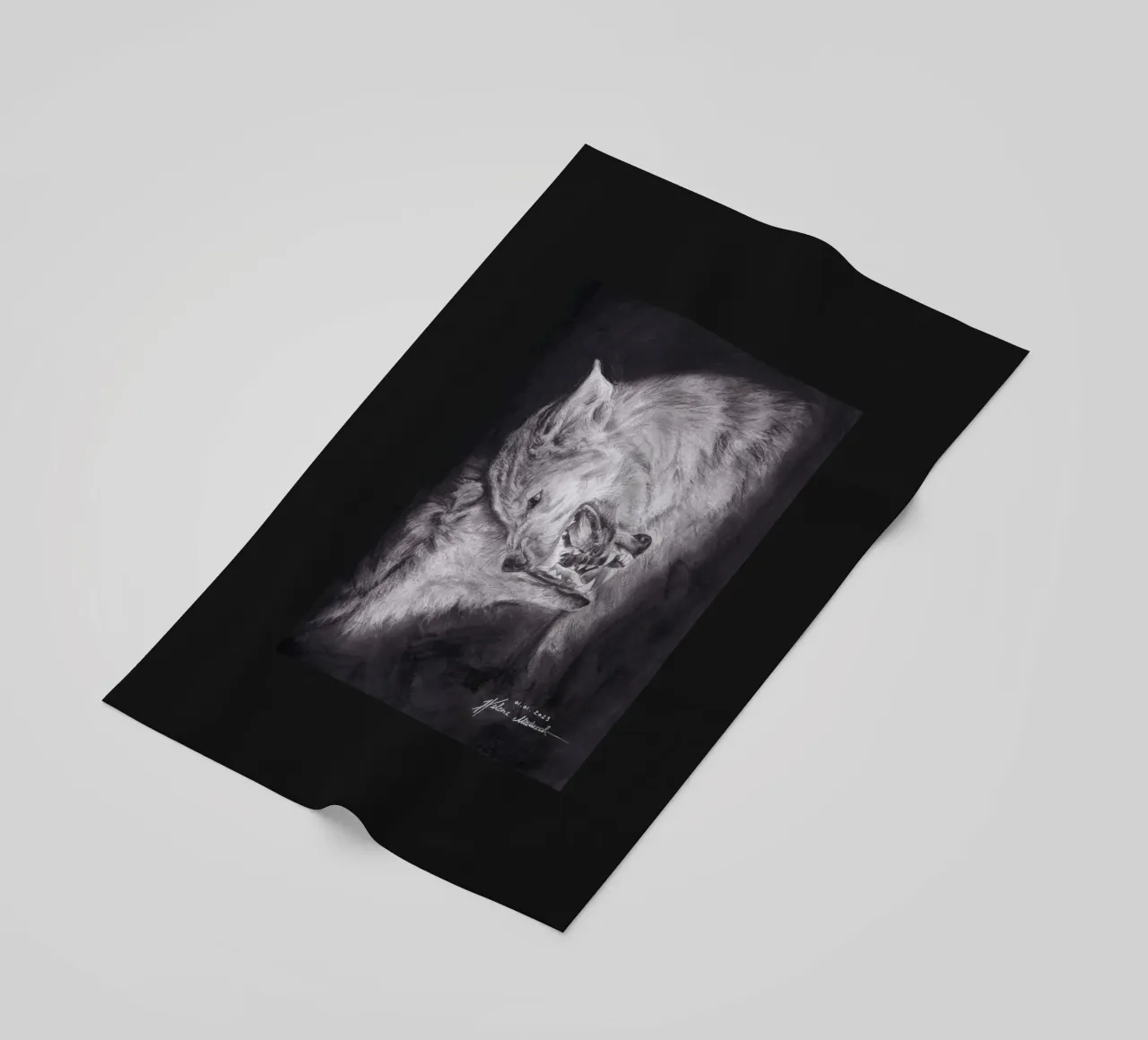 Wolf telo mare da H.M. Art