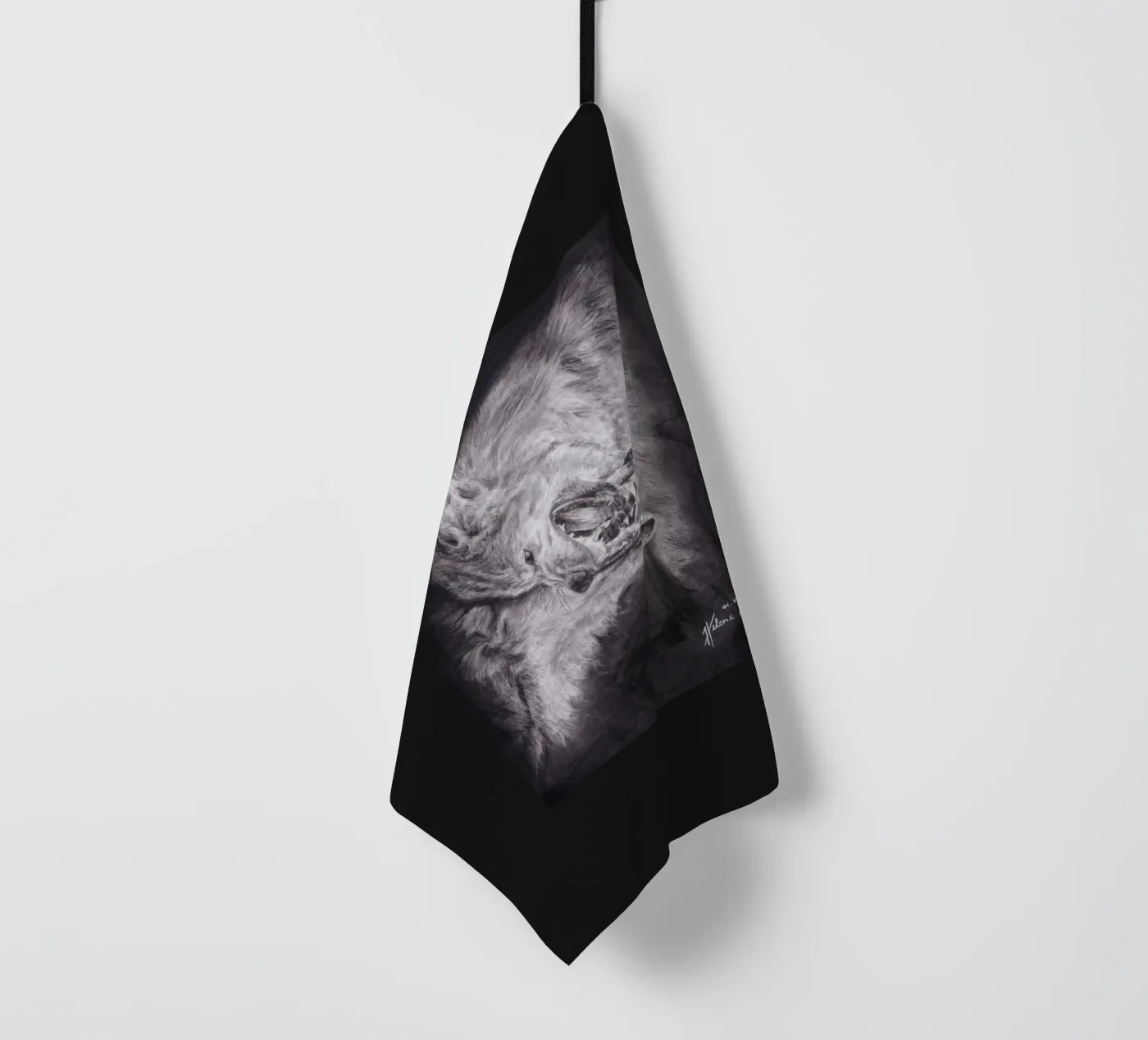 Wolf torchon de H.M. Art