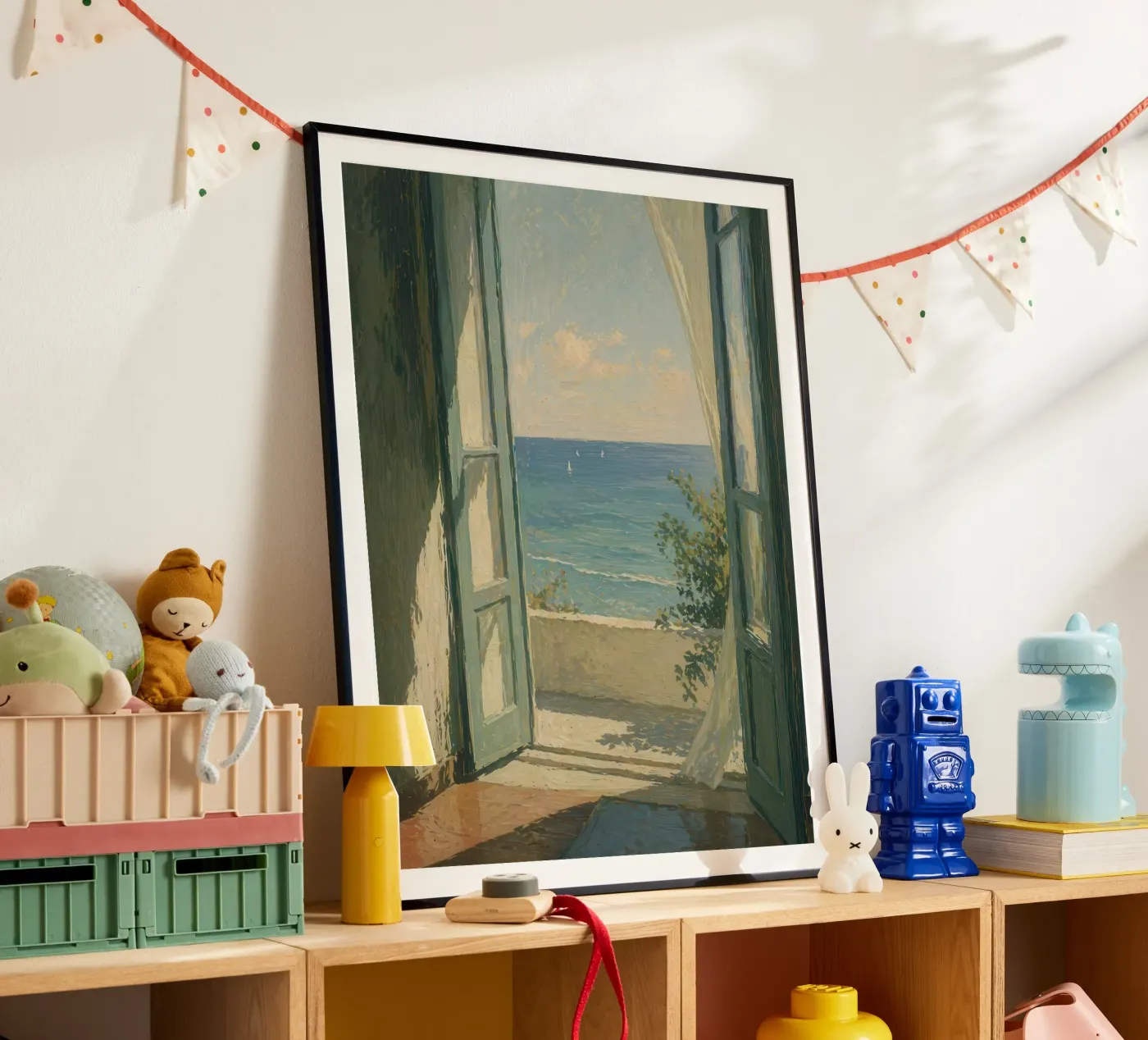 Il mare sussurrante poster da Travel Atelier