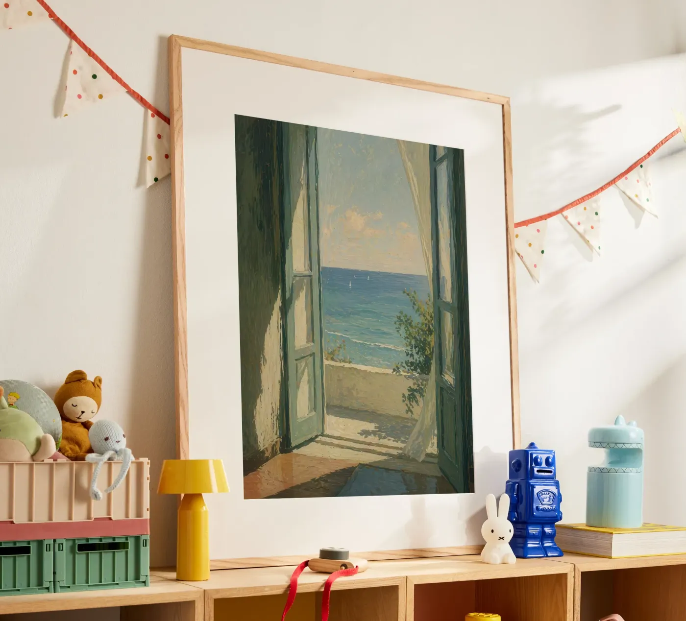 Il mare sussurrante poster da Travel Atelier