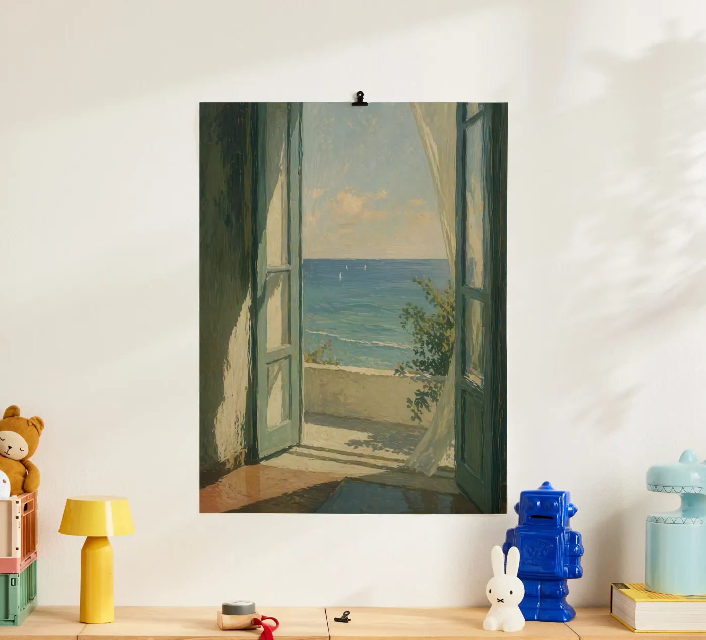 Il mare sussurrante poster da Travel Atelier