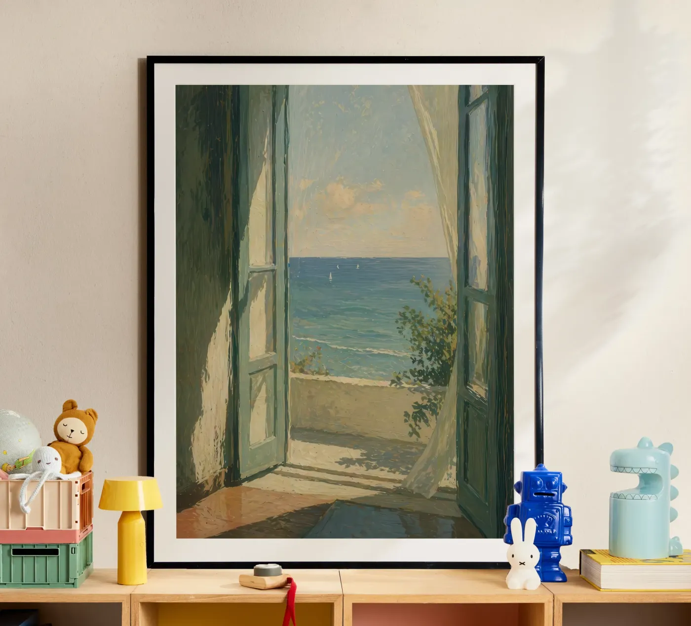 Il mare sussurrante poster da Travel Atelier