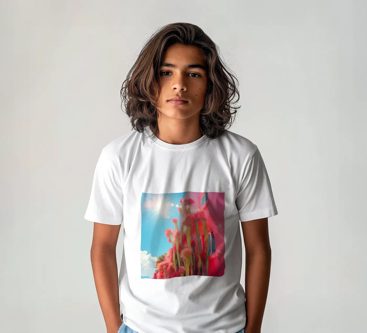 55 t-shirt bambini da Pink California | Affiches & Posters
