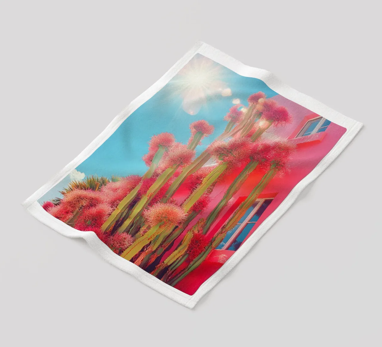 55 coperta in pile da Pink California | Affiches & Posters