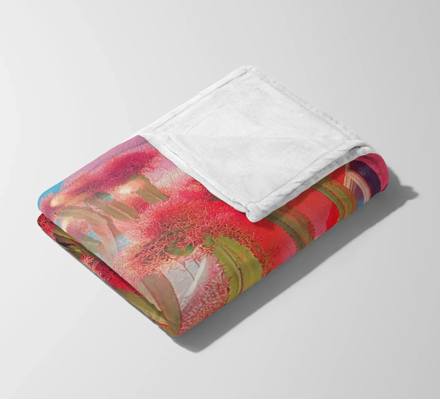 55 Fleecedecke von Pink California | Affiches & Posters