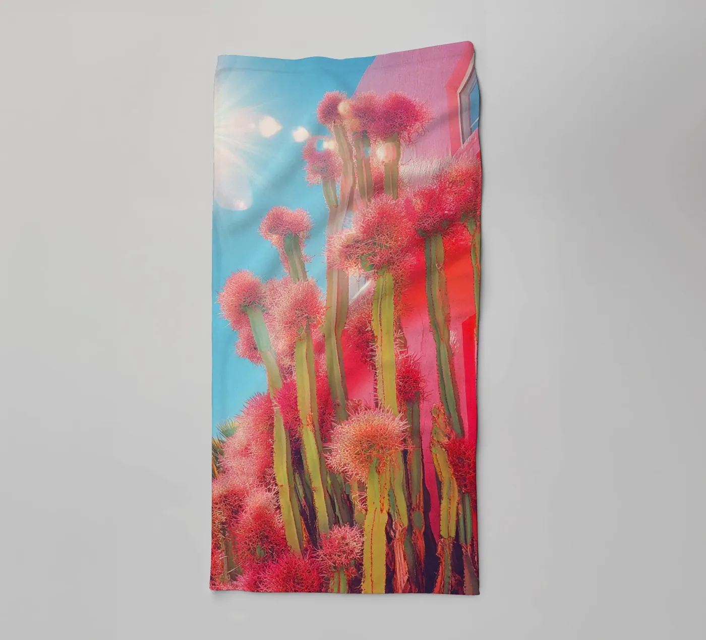 55 badhanddoek van Pink California | Affiches & Posters