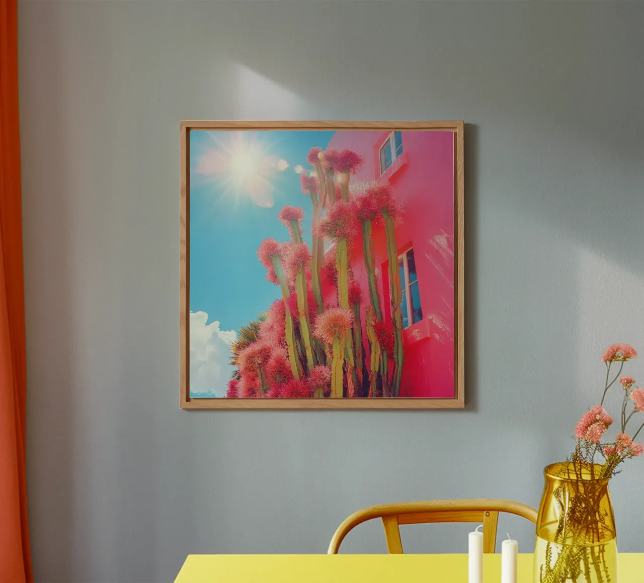 55 alluminio dibond da Pink California | Affiches & Posters